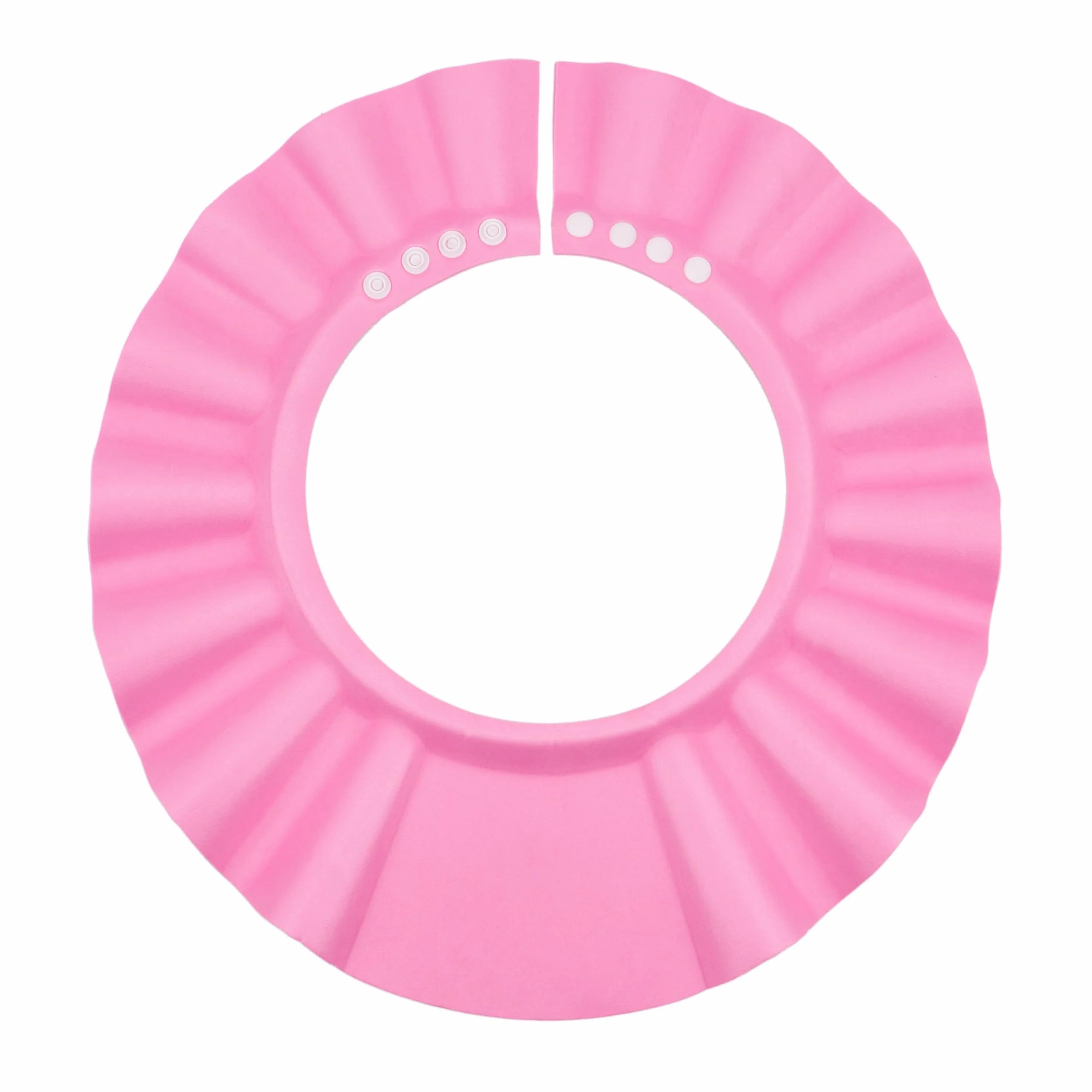 Cappellino da Doccia con Visiera per Bambini, Proteggi Occhi contro Shampoo e Schiuma, Protezione per la Doccia, Berretto da Doccia per Bimbi, in Materiale Morbido, Adatto a Bambini 0–9 Anni, Rosa