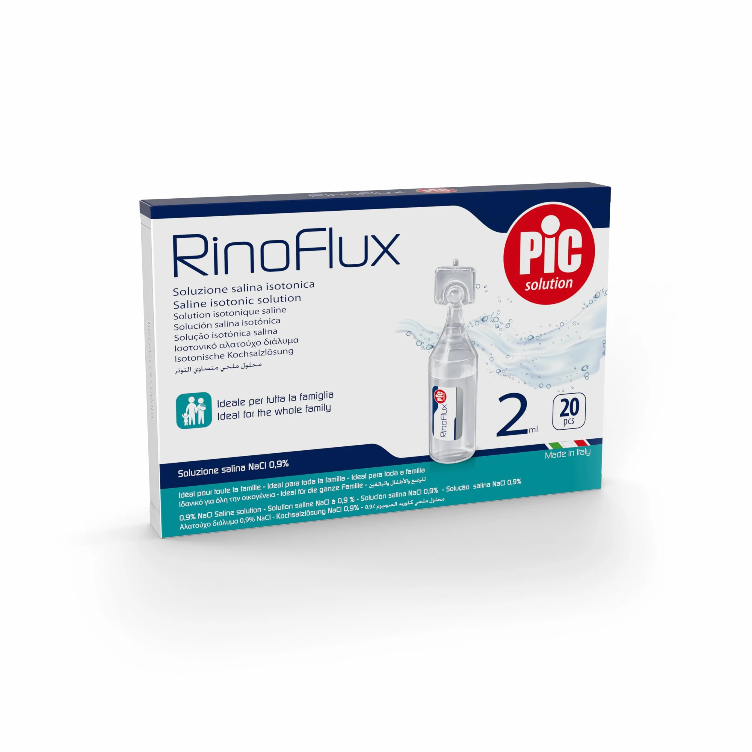 Pic Solution Rinoflux Soluzione Fisiologica 2 ml - 20 unità