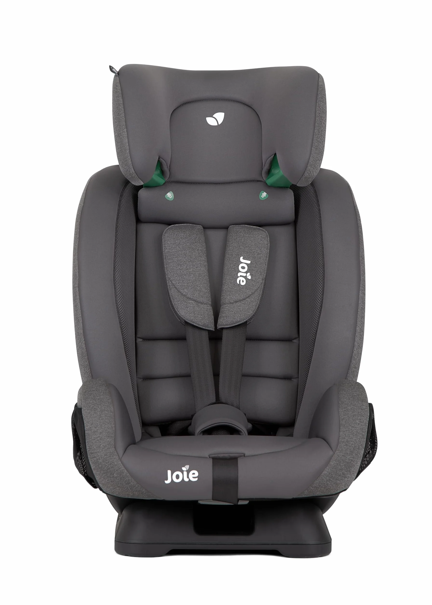 Joie fortifi™ R129 seggiolino auto i-Size, nel senso di marcia, 4 posizioni di reclinazione, installazione con cintura semplice, poggiatesta GrowTogether™ – da 15 mesi a 12 anni (76–145 cm), Thunder