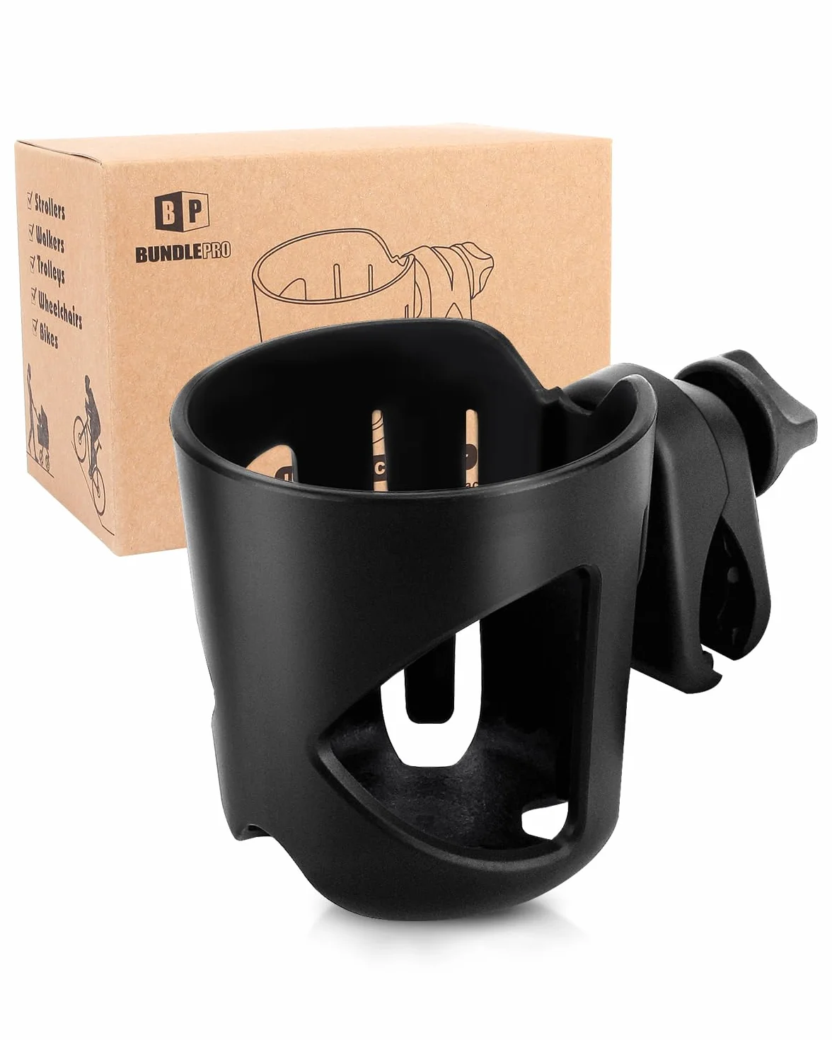 Portabicchieri per genitori per passeggino, portabicchieri per passeggino, accessorio universale per biciclette, bottiglie