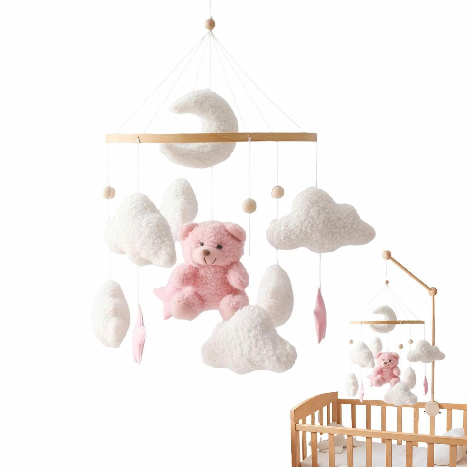 Kids Essential - Ornamento a movimento delicato, rilassante per la cameretta dei bambini, decorativo per , crea un'atmosfera leggera, articolo per tranquilla, utile per il