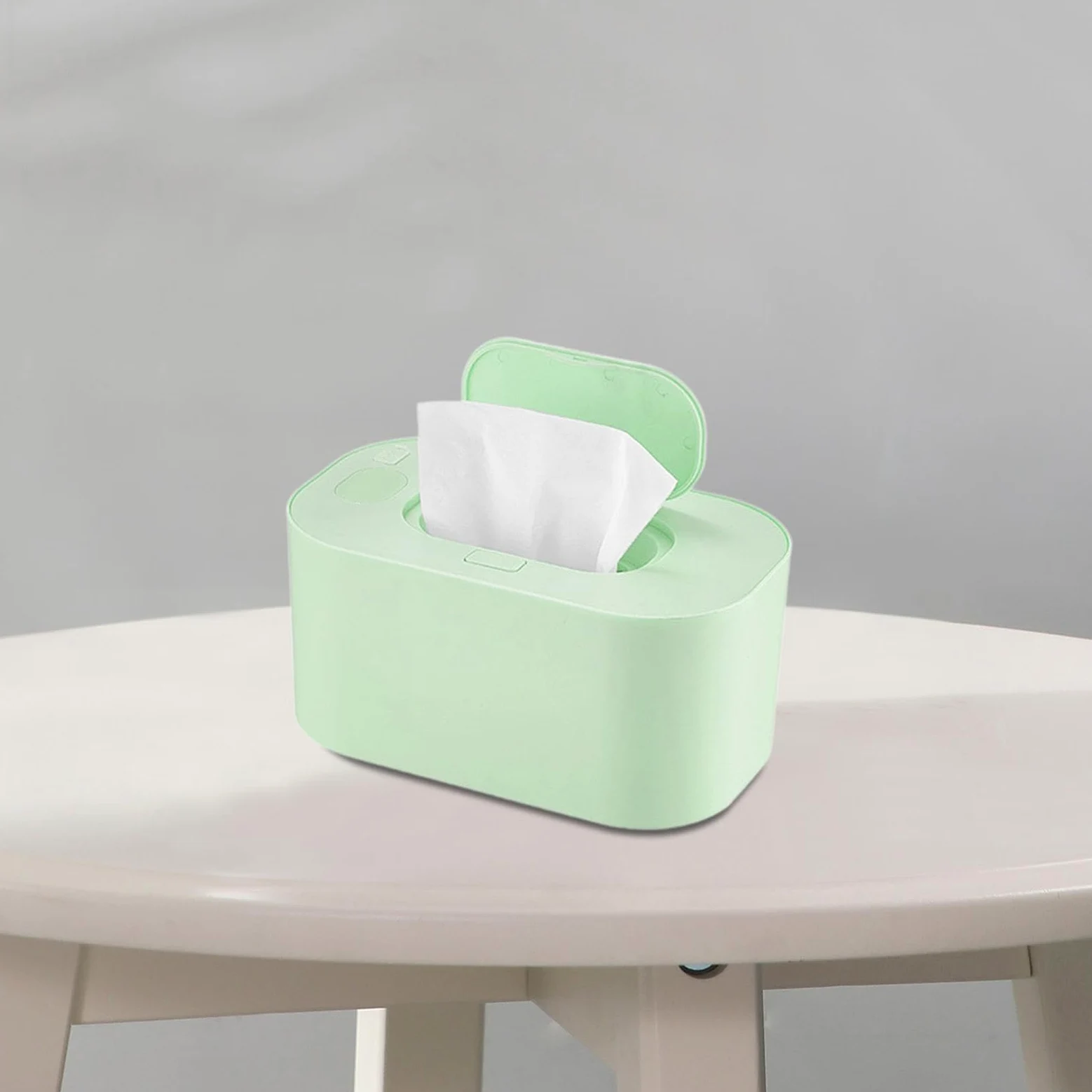 Generic Scalda Salviettine, Scalda Carta Igienica, Dispenser Termico per Salviettine Umide Calde, Scatola di Salviettine Riscaldate per Uso Esterno, Verde, Taglia unica bambino