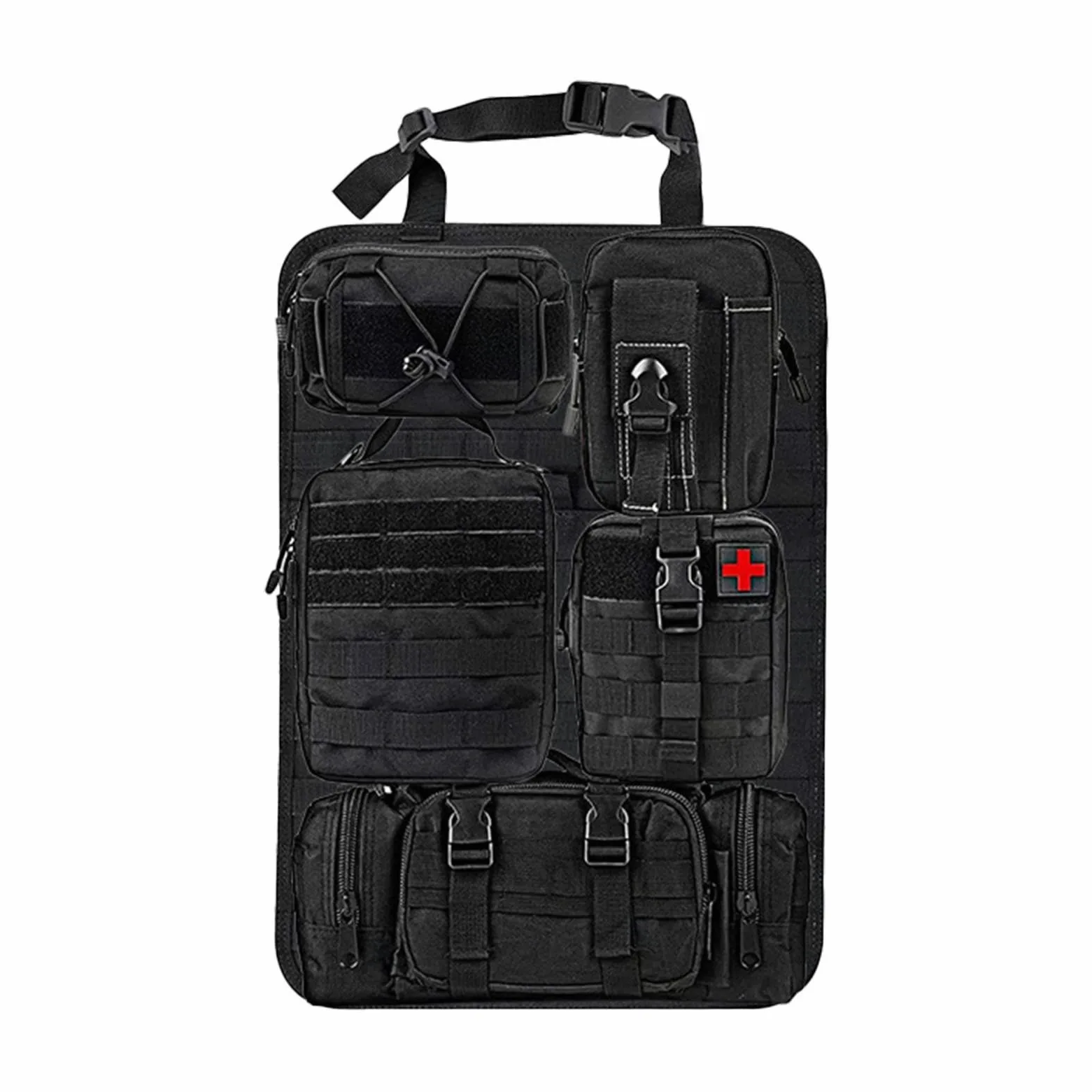 Organizzatore del sedile posteriore 'auto, organizzatori di sedili | Tasche multi-storage in nylon 600D, da viaggio con cinturi