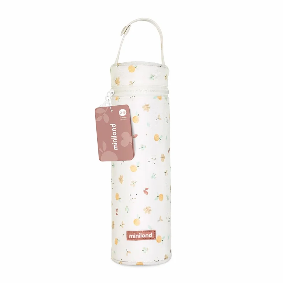Miniland - Custodia Isotermica per Termos e Biberon Thermibag 500 ml, Borsa Termica con Manico per un Facile Trasporto (Valencia)