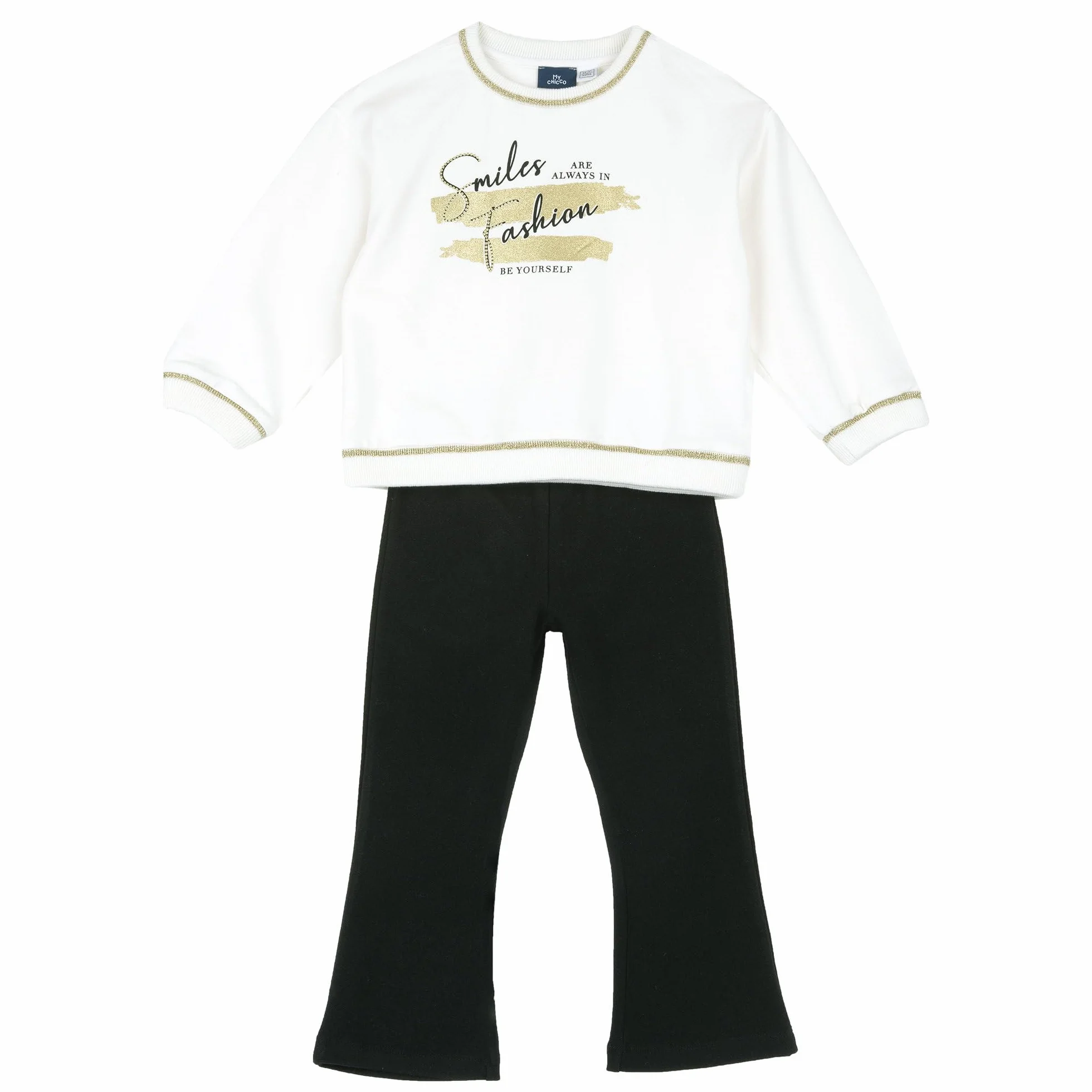 Chicco, Completo Elegante Neonato con Camicia e Salopette, in Morbido Tessuto, Abbigliamento Bambino 0-24 Mesi, Idee Regalo Nascita, Designed in Italy