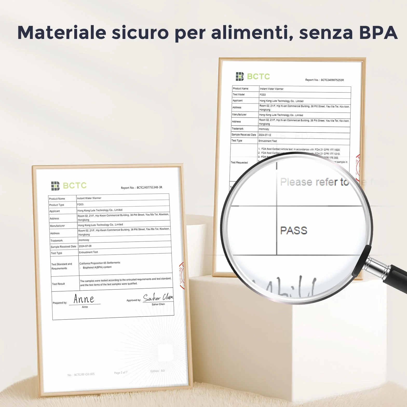 Momcozy Scaldacqua Istantaneo con Doppia Luce per Poppate Notturne, Scaldabiberon per Formula, Preparatore Latte in Polvere 1685 ML, Dispenser con 6 Temperature