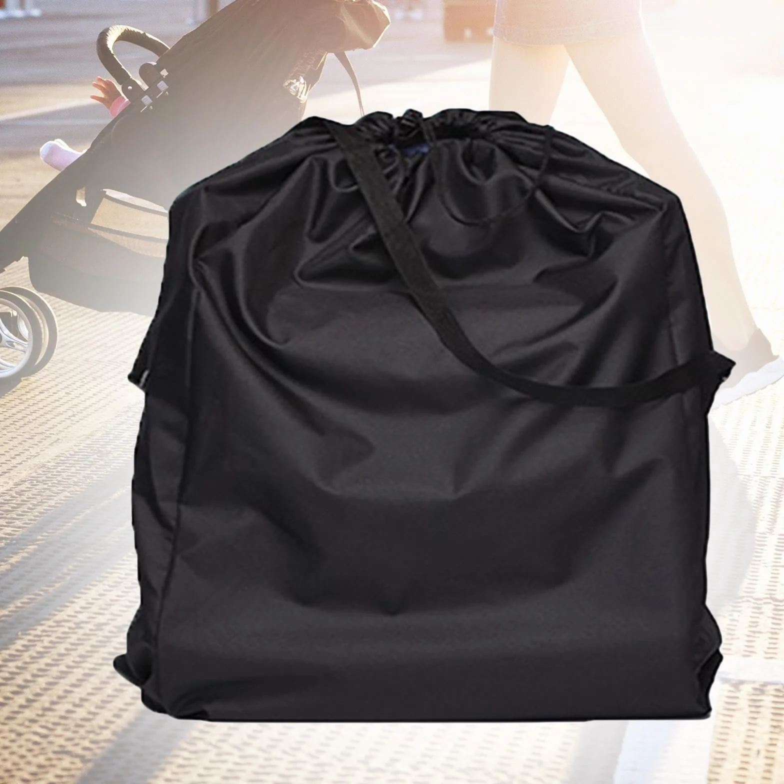 Borsa Leggera per Passeggino, Protezione per Il Viaggio, come descritto, 67x50x30 cm