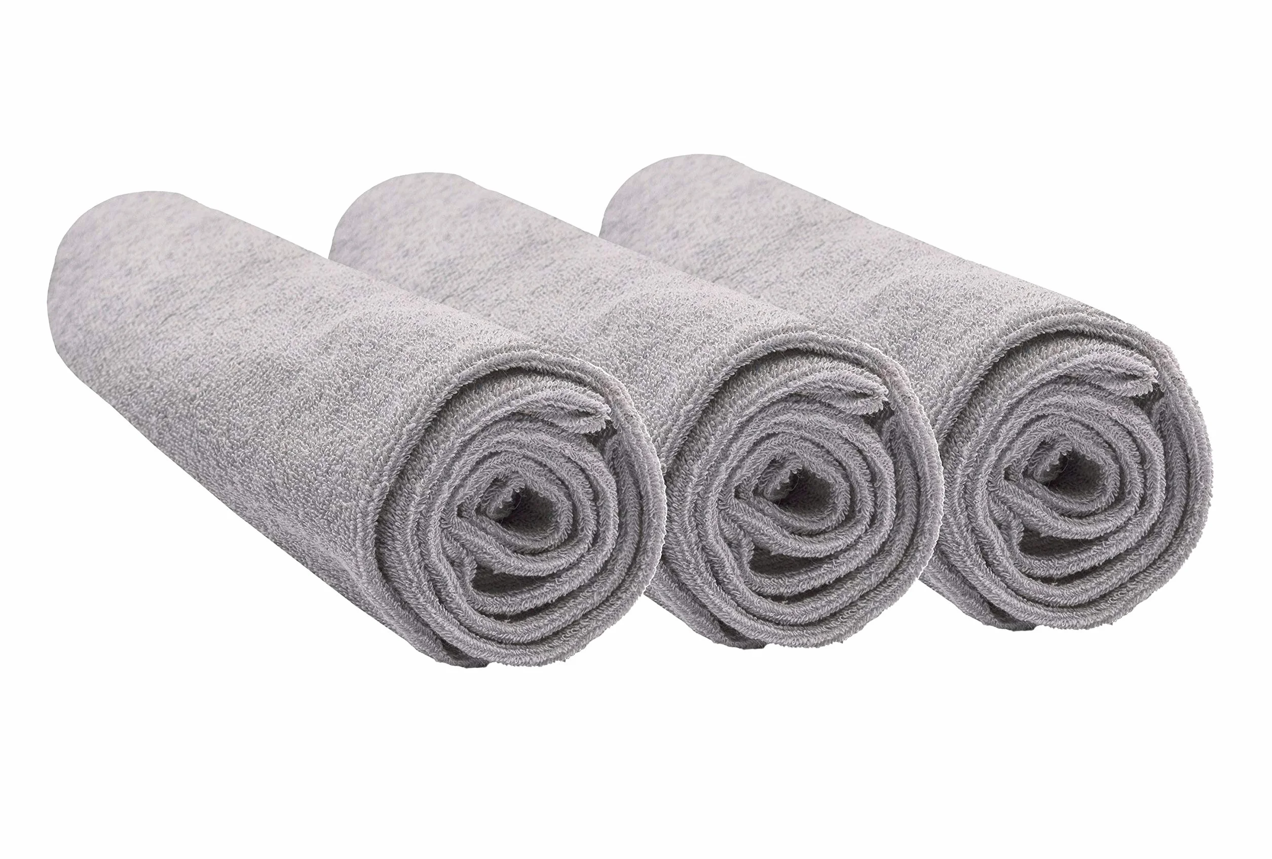 Easy Dort Set di 3 coprimaterasso per pannolini in cotone biologico nocciola, 50 x 70/80 cm