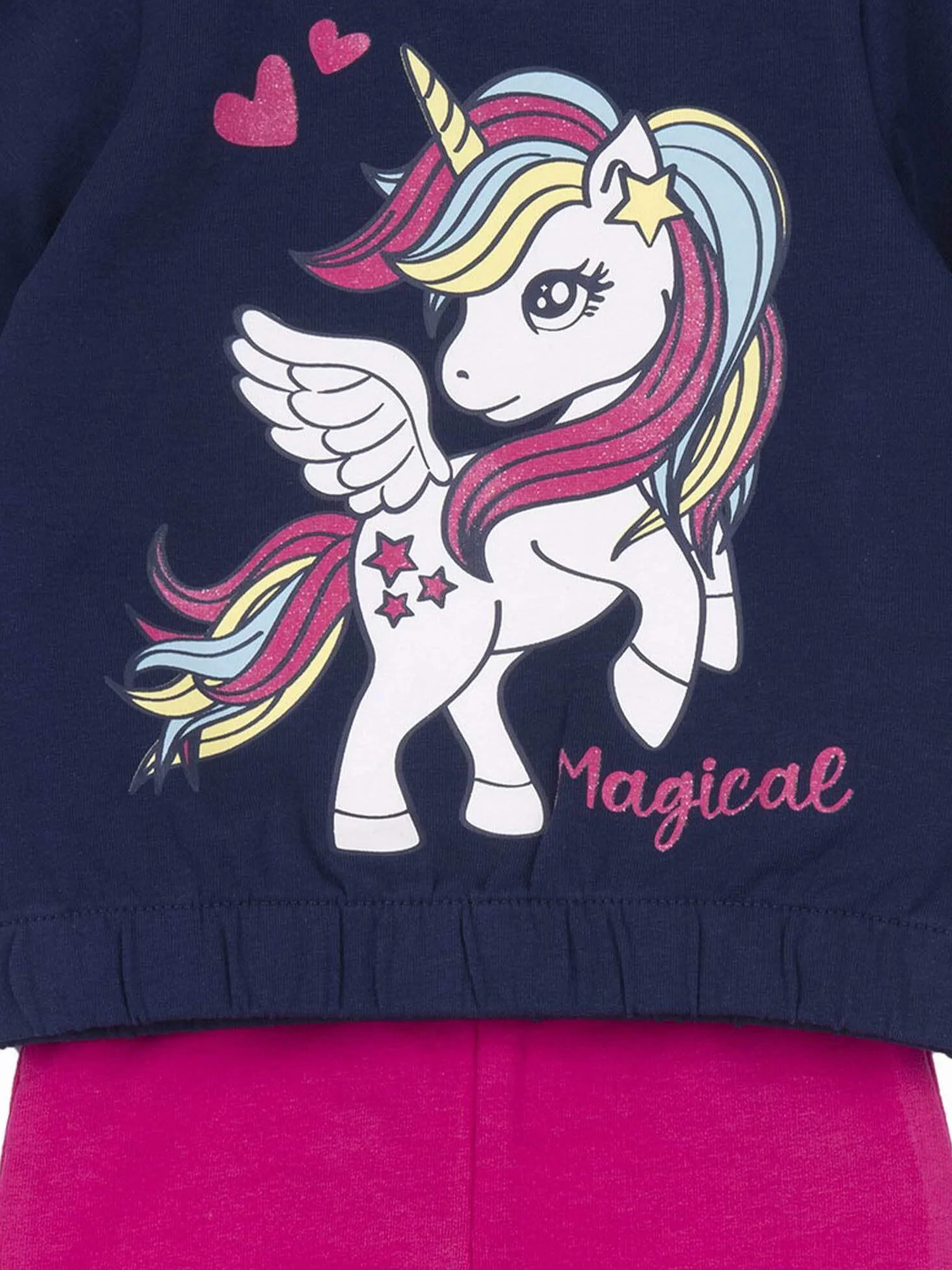 Chicco, Tuta Bambina con Felpa e Pantaloni Lunghi, Comoda e alla Moda, Abbigliamento Bambina, Designed in Italy