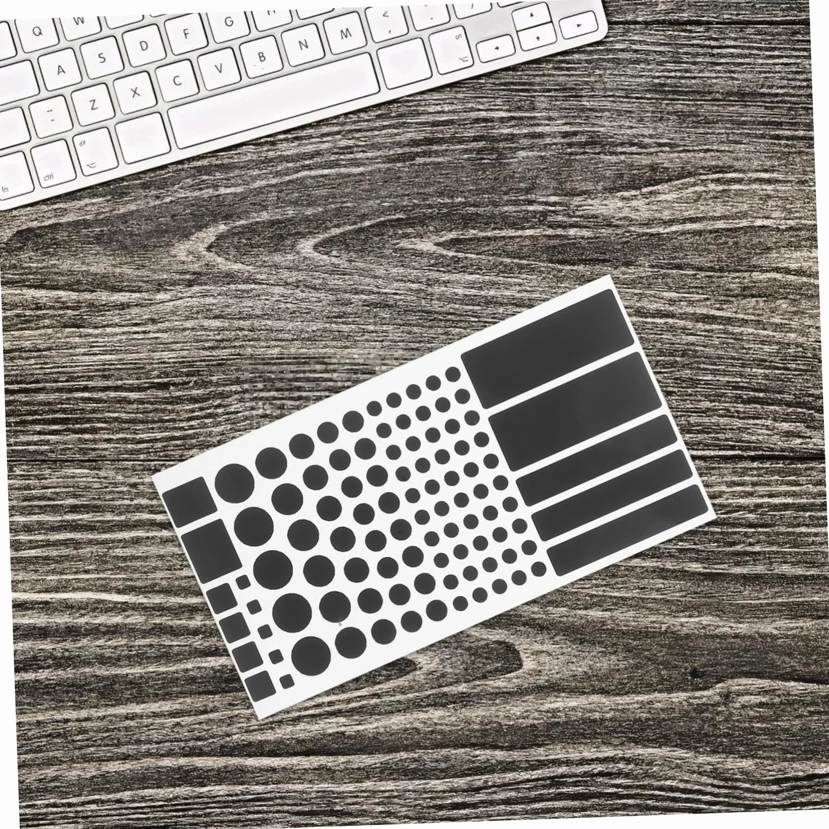 Artibetter Adesivi Dimmerabili Neri 4 Pezzi in Materiale Rivestito per Dispositivi Elettrici e Elettrodomestici, Riducono la Luminosità dal 50% All'80% un Sonno