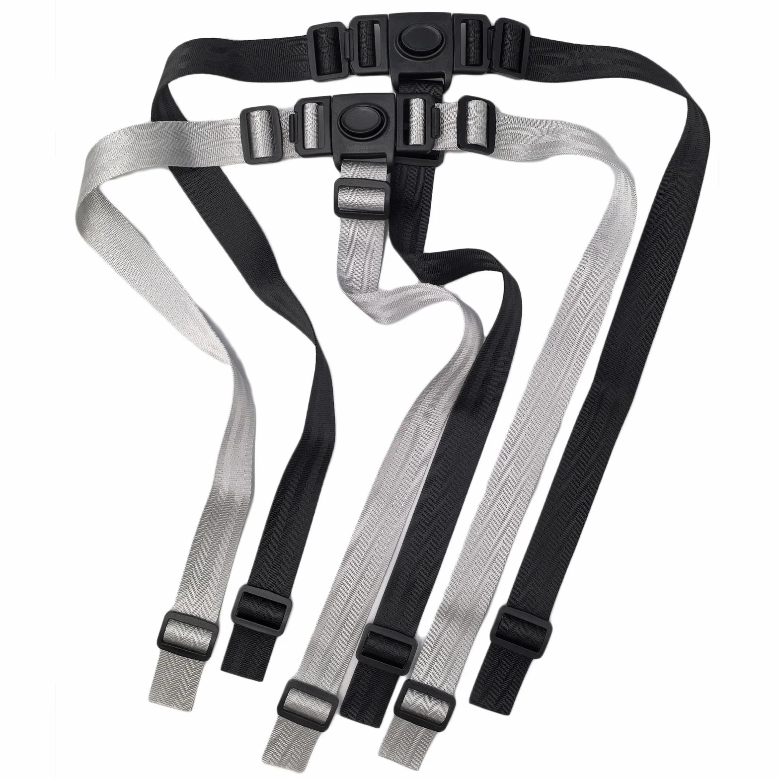 2 cinghie per seggiolone IKEA Antilop IKEA parte 130633, cinghie universali a 3 punti, maggiore sicurezza e comfort, durevoli, adatte alla maggior parte dei seggioloni, uso versatile per passeggini e