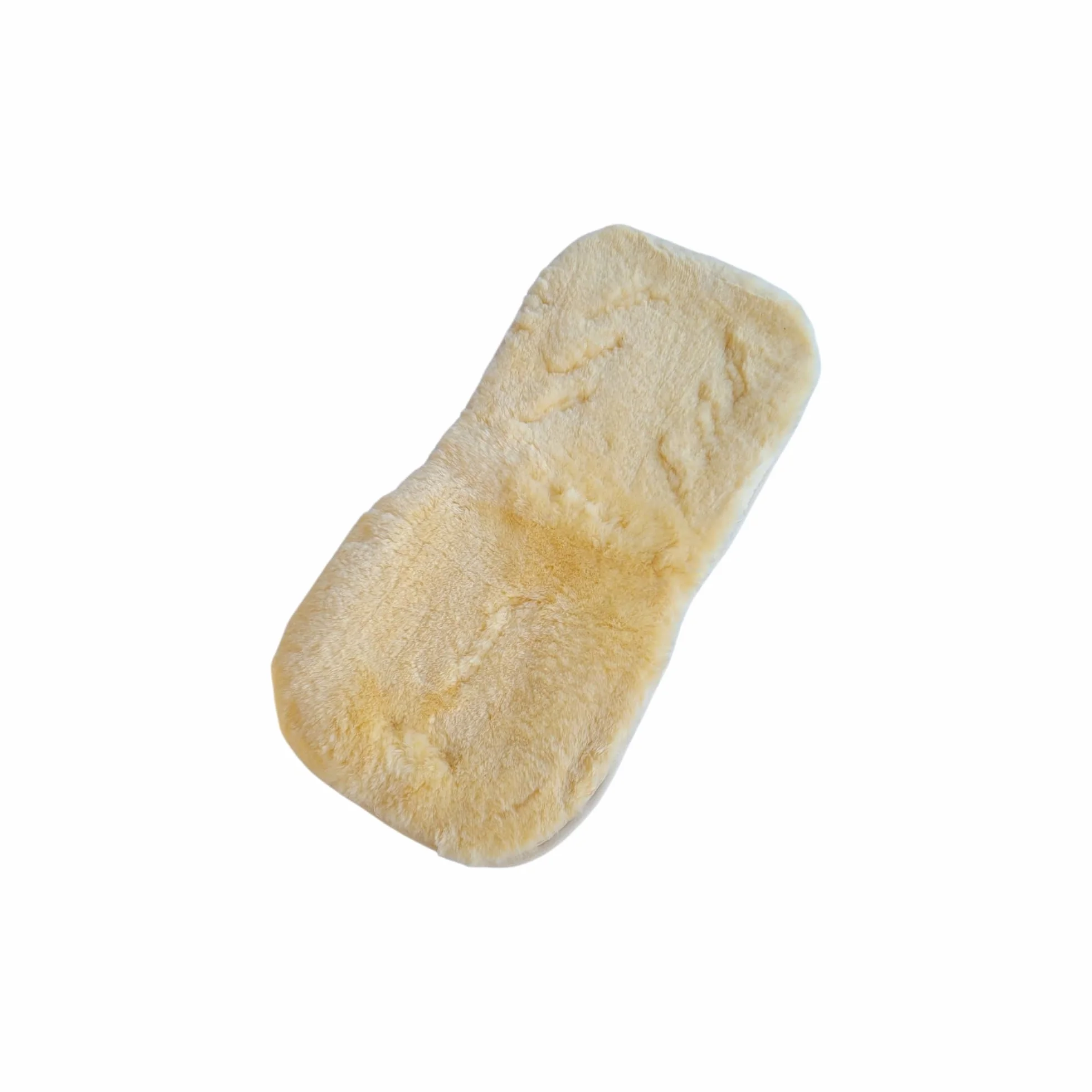 Naturasan, rivestimento per passeggino, in vera pelliccia di agnello, misura universale, circa 74 x 35 cm, calda pelle di pecora con concia medicinale, Liner-02