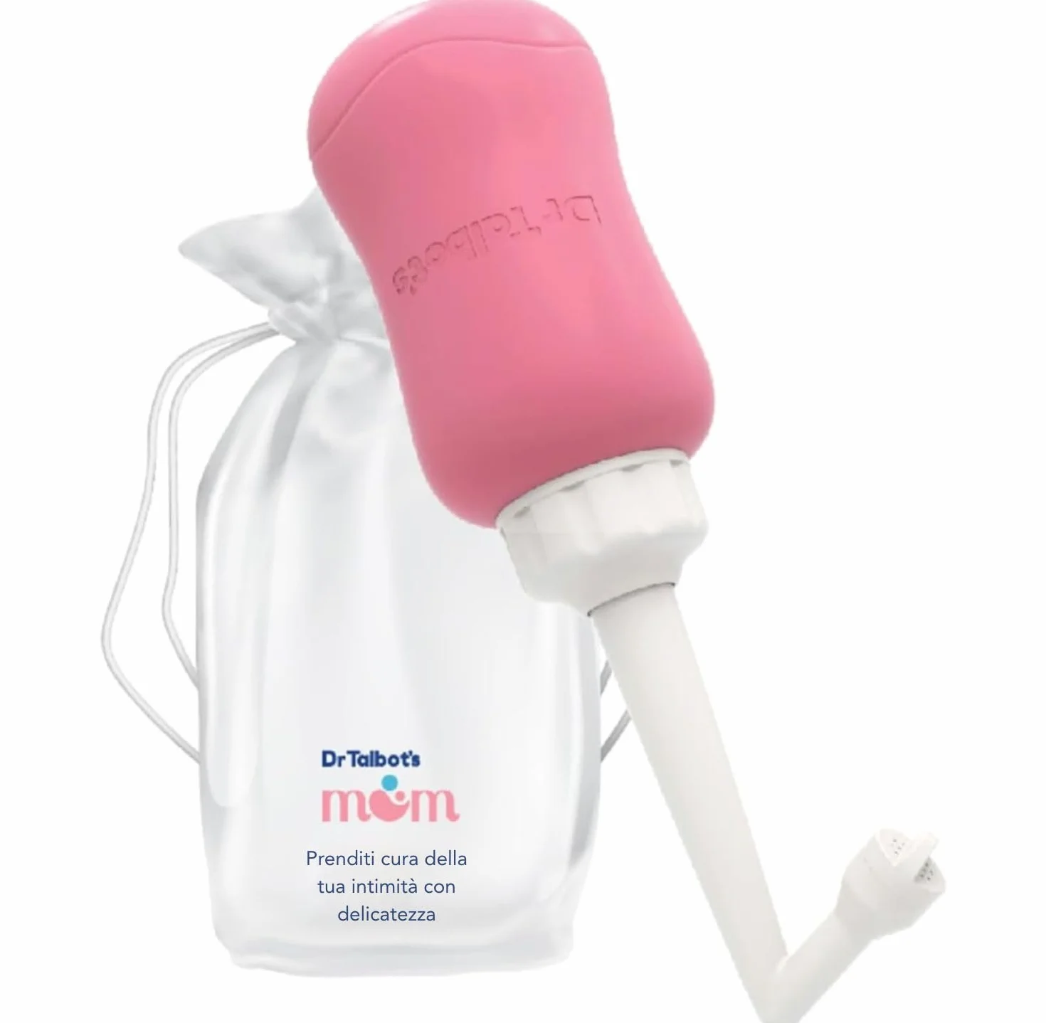Nuby Dr. Talbot’s Mom Bidet Portatile Post-Parto 360ml | Silicone | Salute Materna | Con Borsa per la Conservazione