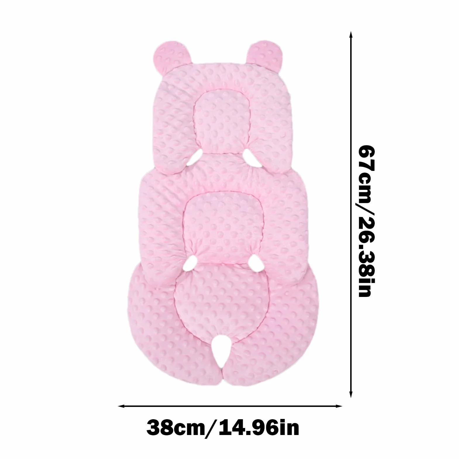 Materassino Universale Per Passeggino - Materassino Reversibile Per Passeggino, Traspirante Fodera Per Passeggino In 100% Cotone, Cuscino Bifacciale Per Seggiolino Auto E Passeggino Per L'estate