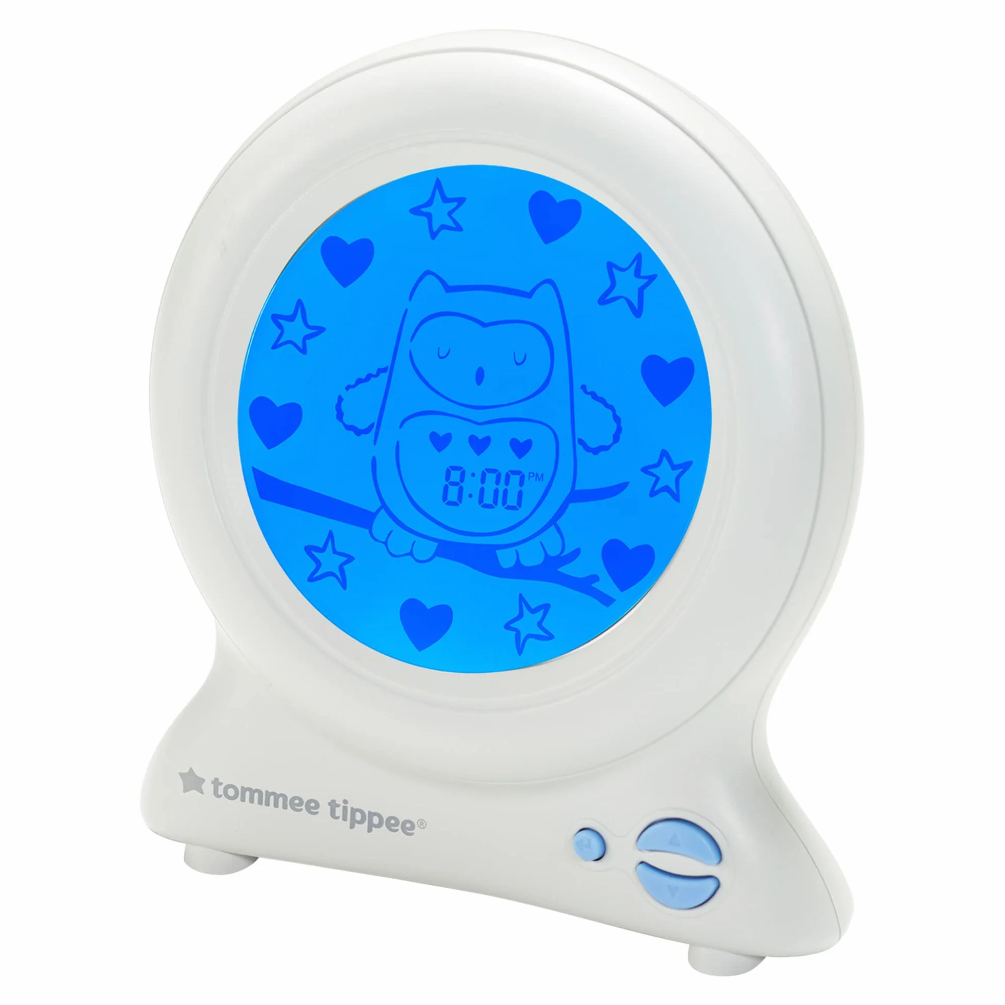 Tommee Tippee Groclock Sleep Trainer Orologio Sveglia e Luce Notturna per Bambini Piccoli Alimentazione USB