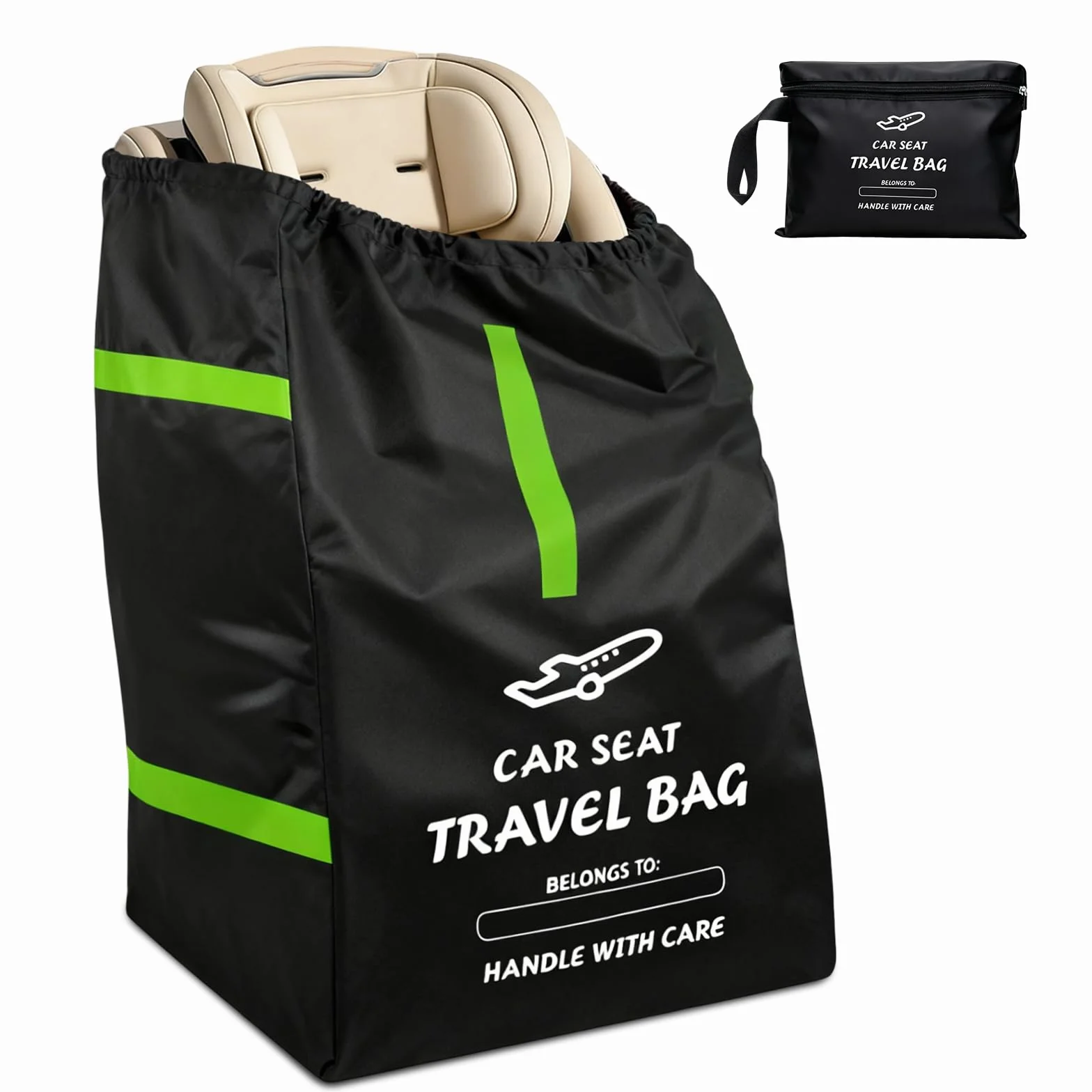LPZMPZ Borsa per seggiolino auto Borsa per seggiolino per aereo Borsa da viaggio per seggiolino auto Gate Check Borsa per seggiolino auto Borsa per seggiolino per auto Borsa da viaggio per aereo Borsa