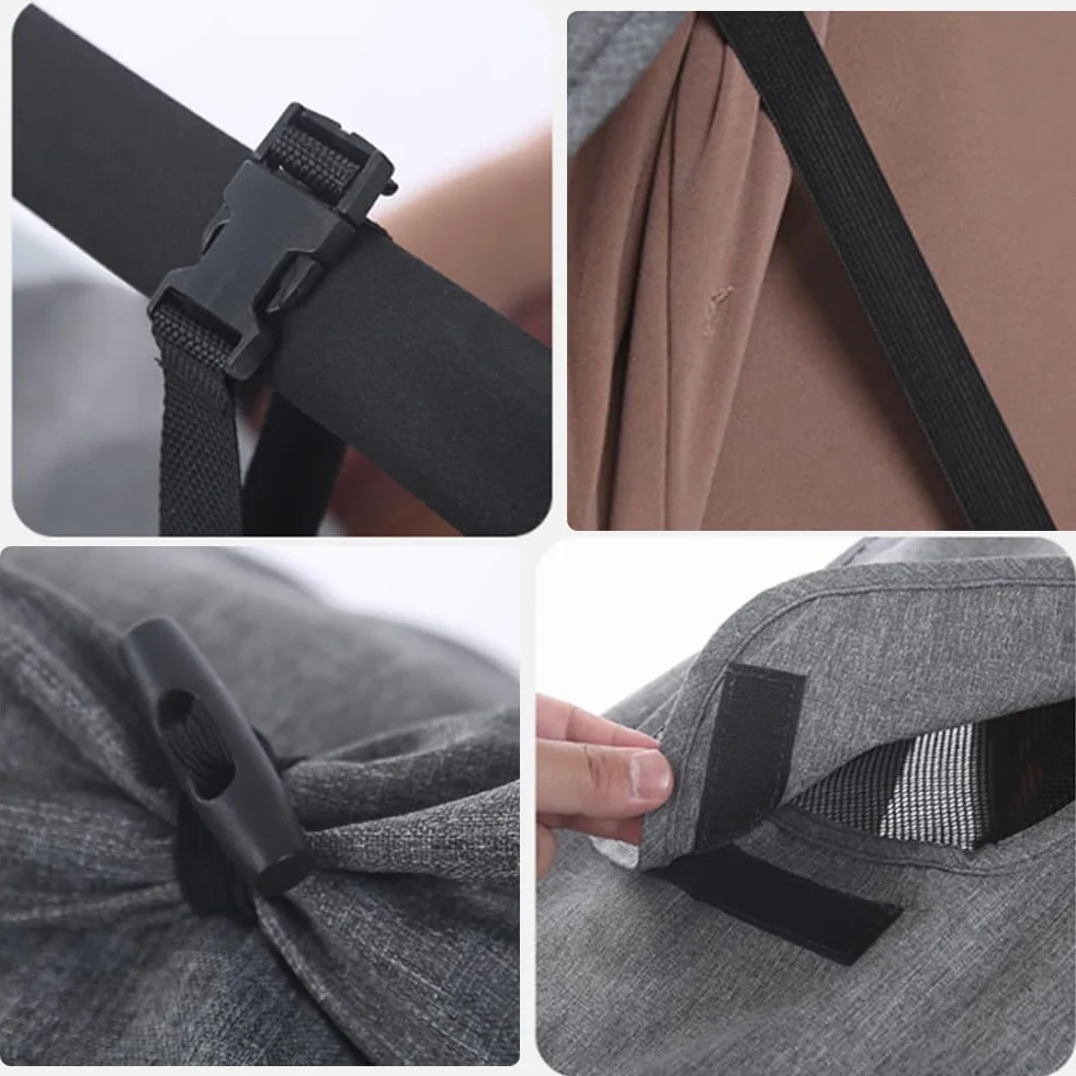 Parasole per Passeggino, Parasole Passeggino Universale,Universale Regolabile UV 50+, Regolabile Parasole universale passeggino con Lucernario, telo parasole per carrozzina e passeggino, Grigio