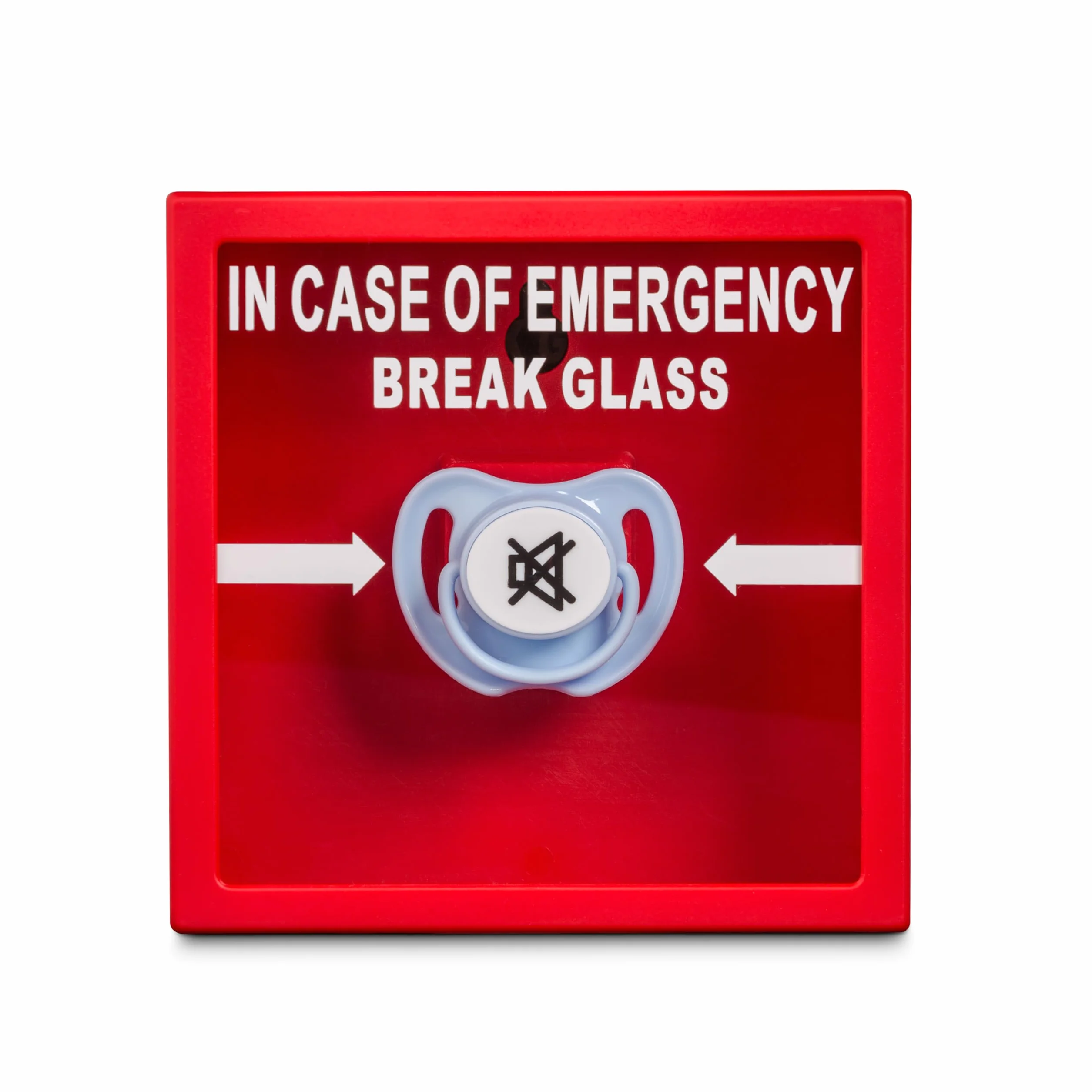Froster Baby Emergency Frame - In Case of Emergency Break Glass, Rompere il Vetro in Caso di Emergenza, Regalo per Neo Mamma, Neo Papa, Futuri Genitori, Baby Shower Regalo