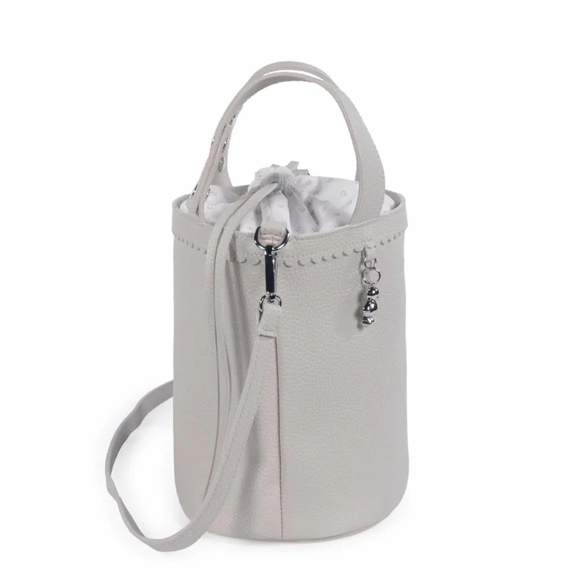 Pasito a Pasito BORSA BUCKET ICON SMOKE, grigio