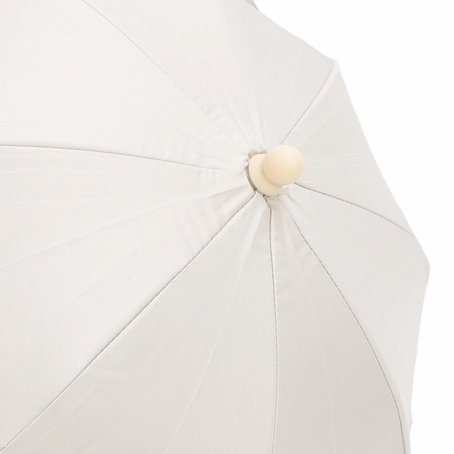 Ombrellone per passeggino con nappa, ombrellone portatile universale per passeggino, per oggetti di scena fotografici, giardino al mare (Beige)