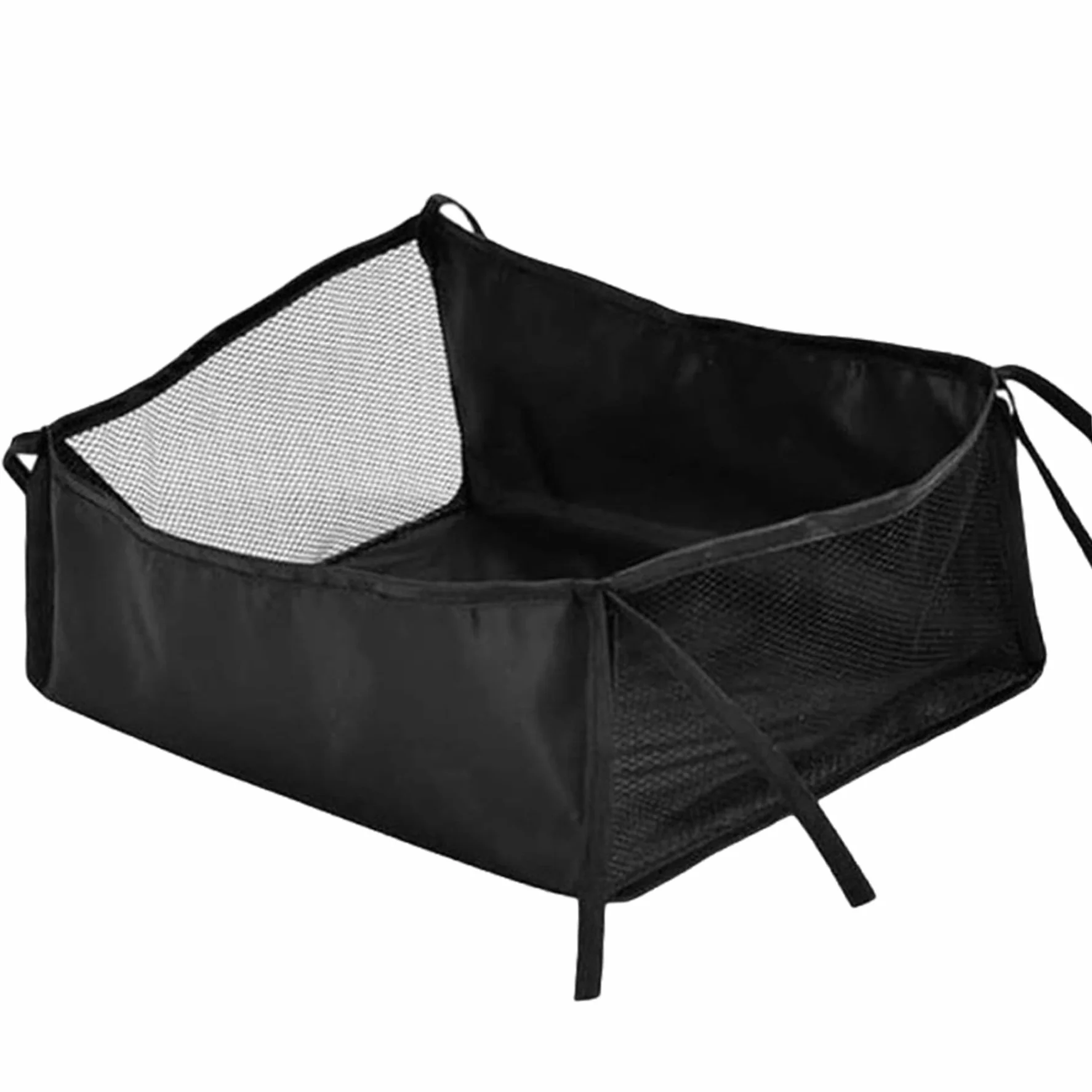 Organizer per passeggino cestino inferiore per passeggino in tessuto Oxford per trasportare pannolini giocattoli e snack accessori per passeggino
