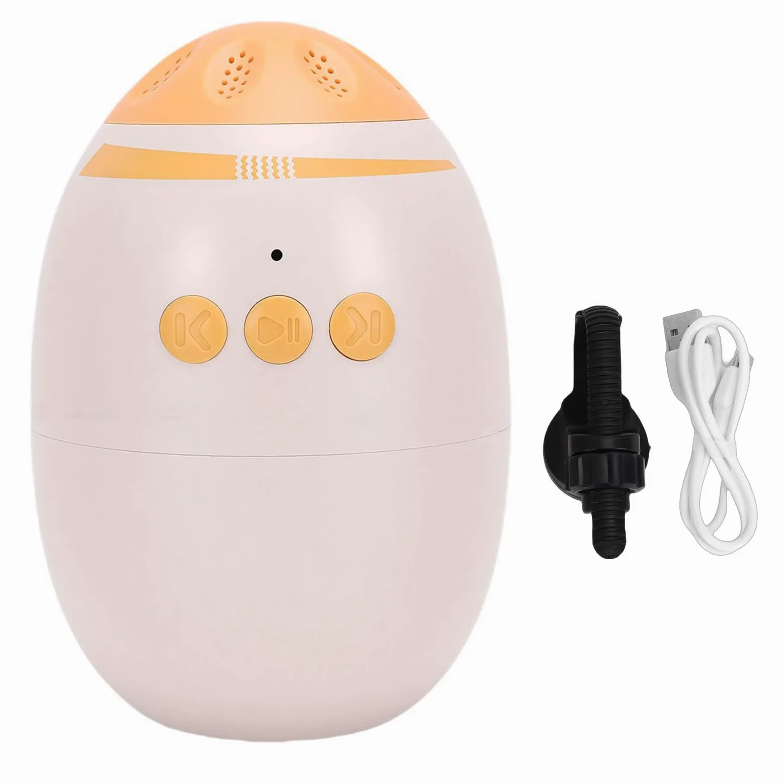 Cocoarm Dondolo per Passeggino, Succhietto Vibrante Portatile per Bambini con 11 Suoni di Rumore Bianco, Motore a Basso Rumore per Neonati in Passeggini e