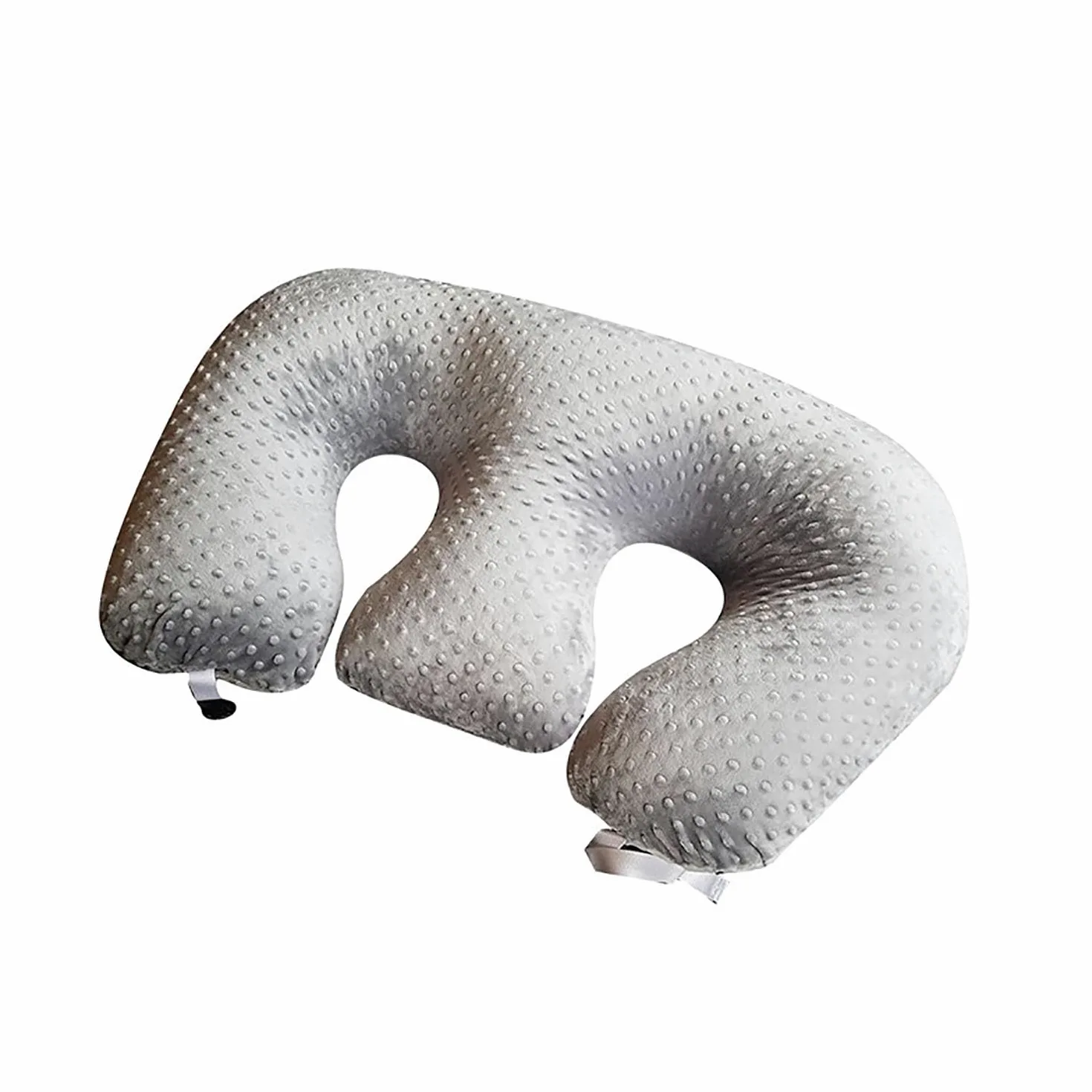 Cuscino multifunzionale per allattamento gemelli, supporto per allattamento al seno, per donne incinte, lavabile in lavatrice, in tessuto di cotone, doppio cuscino di supporto