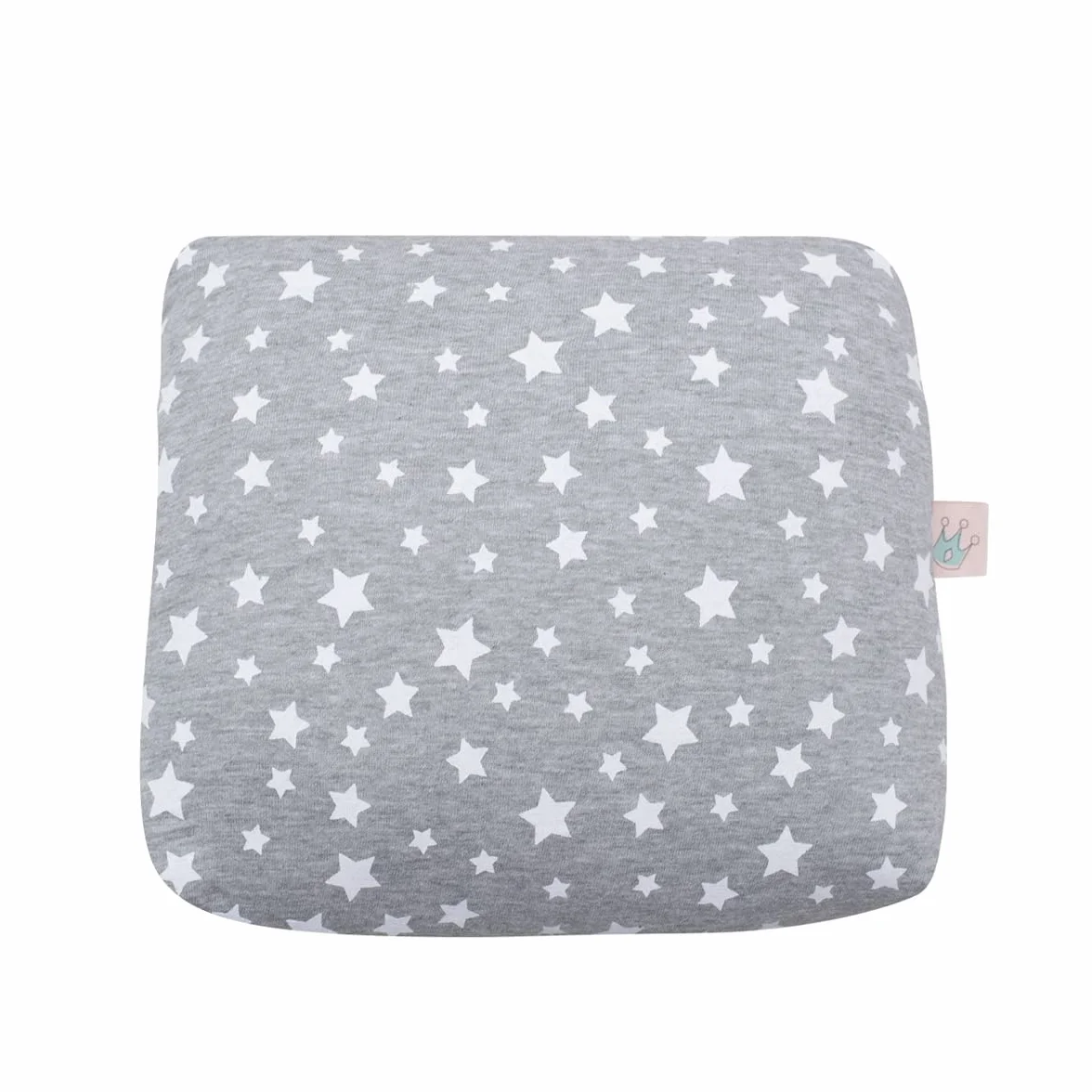 JYOKO KIDS Cuscino Supporto per la Schiena per Riduttore Antiallergico Universale 100% Cotone (White Star)