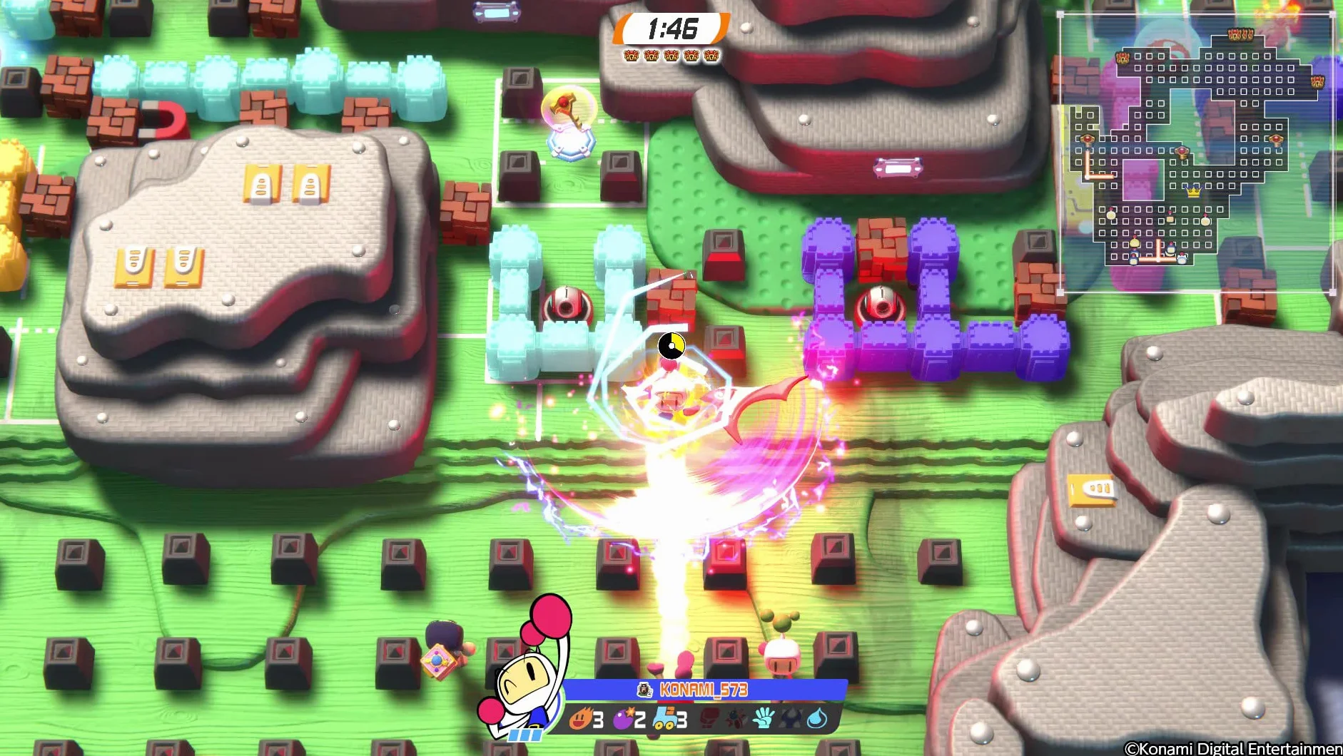 SUPER BOMBERMAN R 2 P4 VF