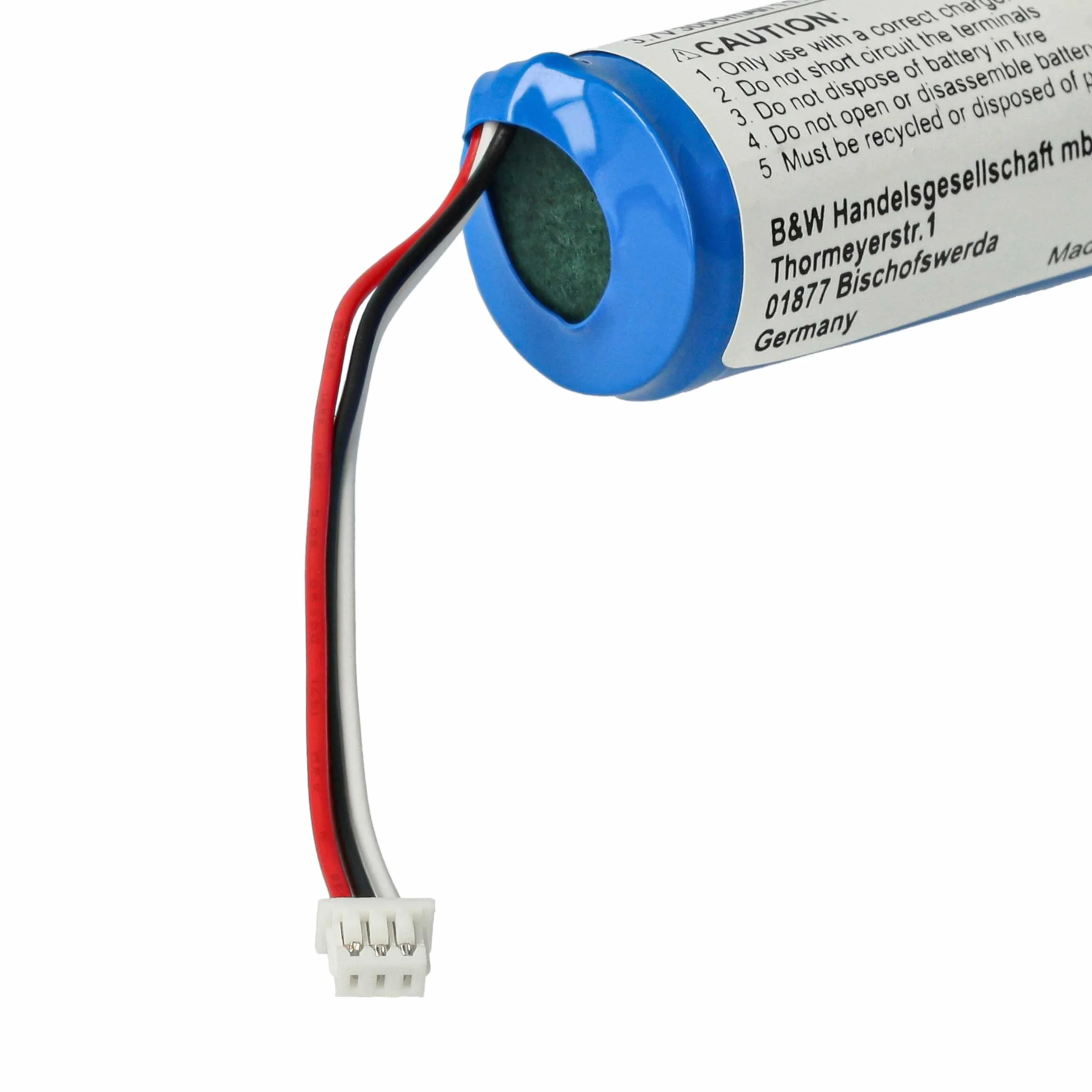 vhbw batteria sostituisce Philips 1S1PBL1865-2.6 per babyphone (3000mAh, 3,7V, Li-Ion)