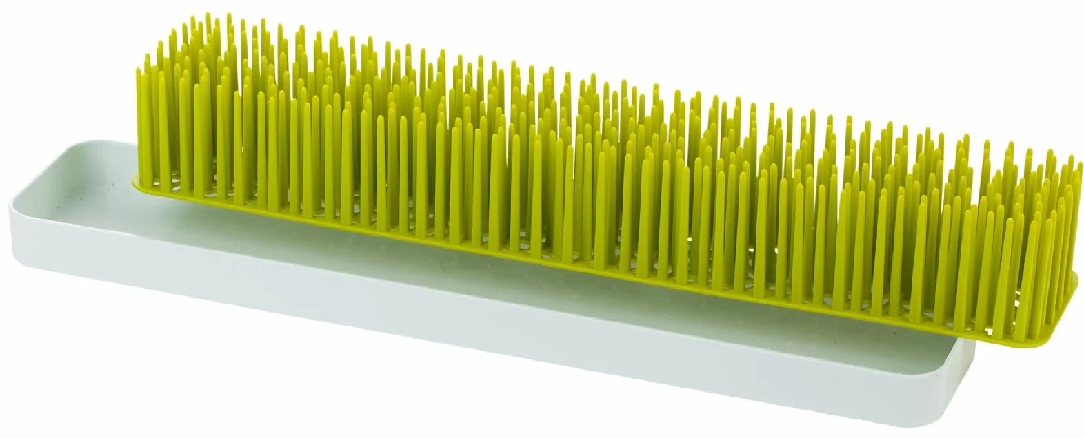Boon TOMY PATCH Countertop Drying Rack For Baby Bottles And Accessories, Stylish Nursery Accessories, Baby Essentials for New Parents, BPA Green