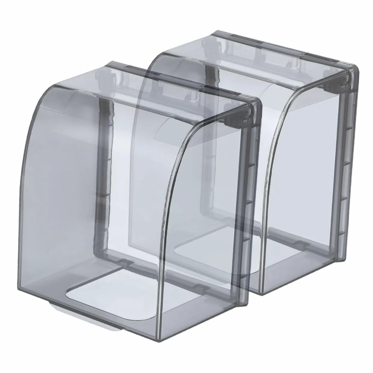 Tofficu 4 Set Copripresa Adesivo Per Esterni E Interni Protezione Elettrica Per Bagno Cucina E Ufficio Design Compatto E Resistente Spruzzi 2 Pezzi*4