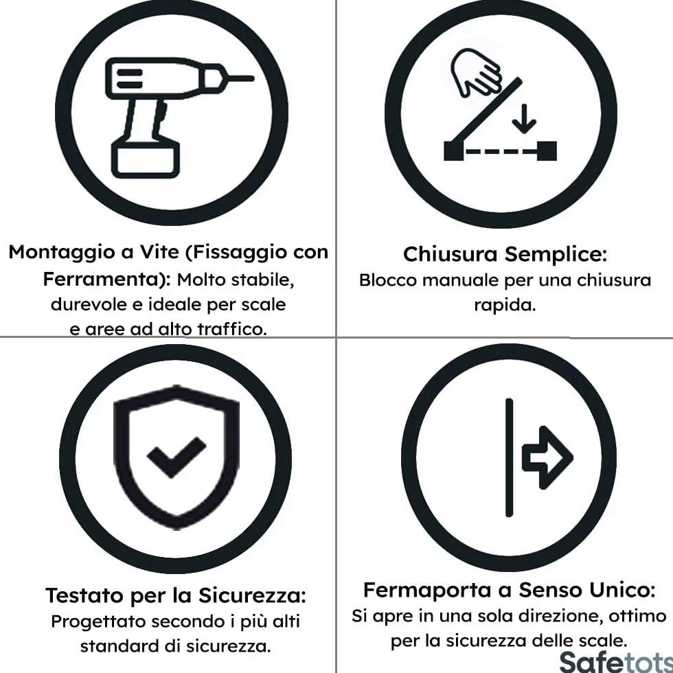 Bettacare Cancelletto di Sicurezza per Animali Domestici Extra Alto con Montaggio a Vite, 62,5cm - 106,8cm, Nero, Altezza di 103,5cm, Cancelletto per Scale per Cani, Barriera di Sicurezza