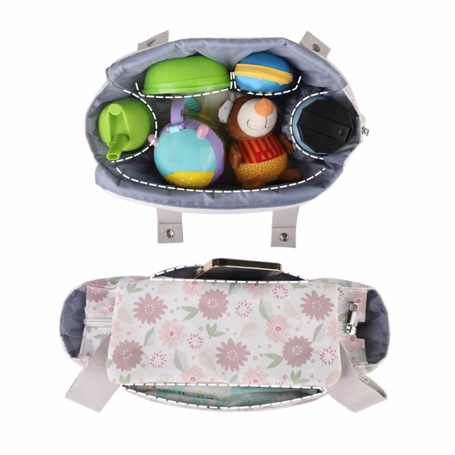 Borsa Di Stoccaggio Dei Passeggeri, Borsa Per Organizzatore Di Passeggini - Attacco Di Archiviazione Passeggino Portatile Di Grande Capacità - Accessori Per Auto Per Bambini, Borsetta Della Mamma Con