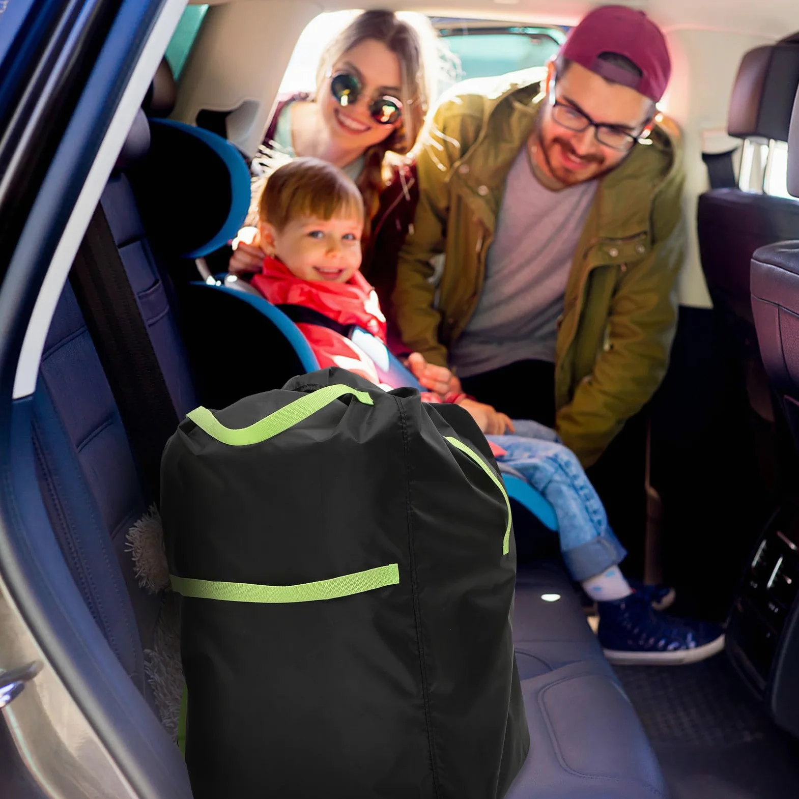 Abaodam Borsa Porta Passeggino da Viaggio Oxford, Accessorio Viaggio per Ragazzo Ragazza in Aereo, Protezione Compatta per Passeggini con Sacca Interna, per Genitori Viaggiatori