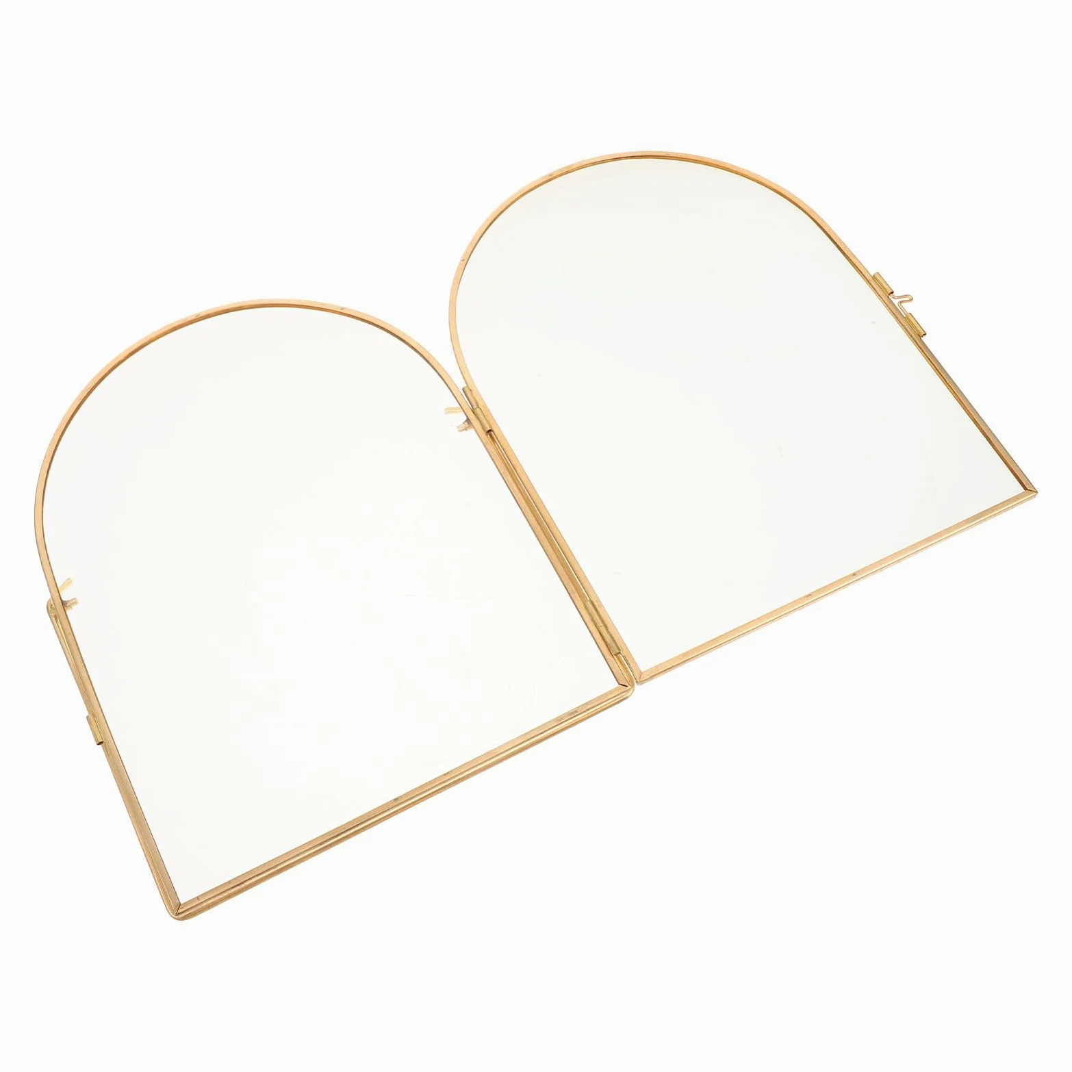 YARNOW Cornice per impronte di mani e piedi da neonato, cornice galleggiante in vetro per impronte di mani e piedi | Decorazione da tavolo per la cameretta dei bambini, fronte-retro, ideale per bambini e bambine (20x15 cm).