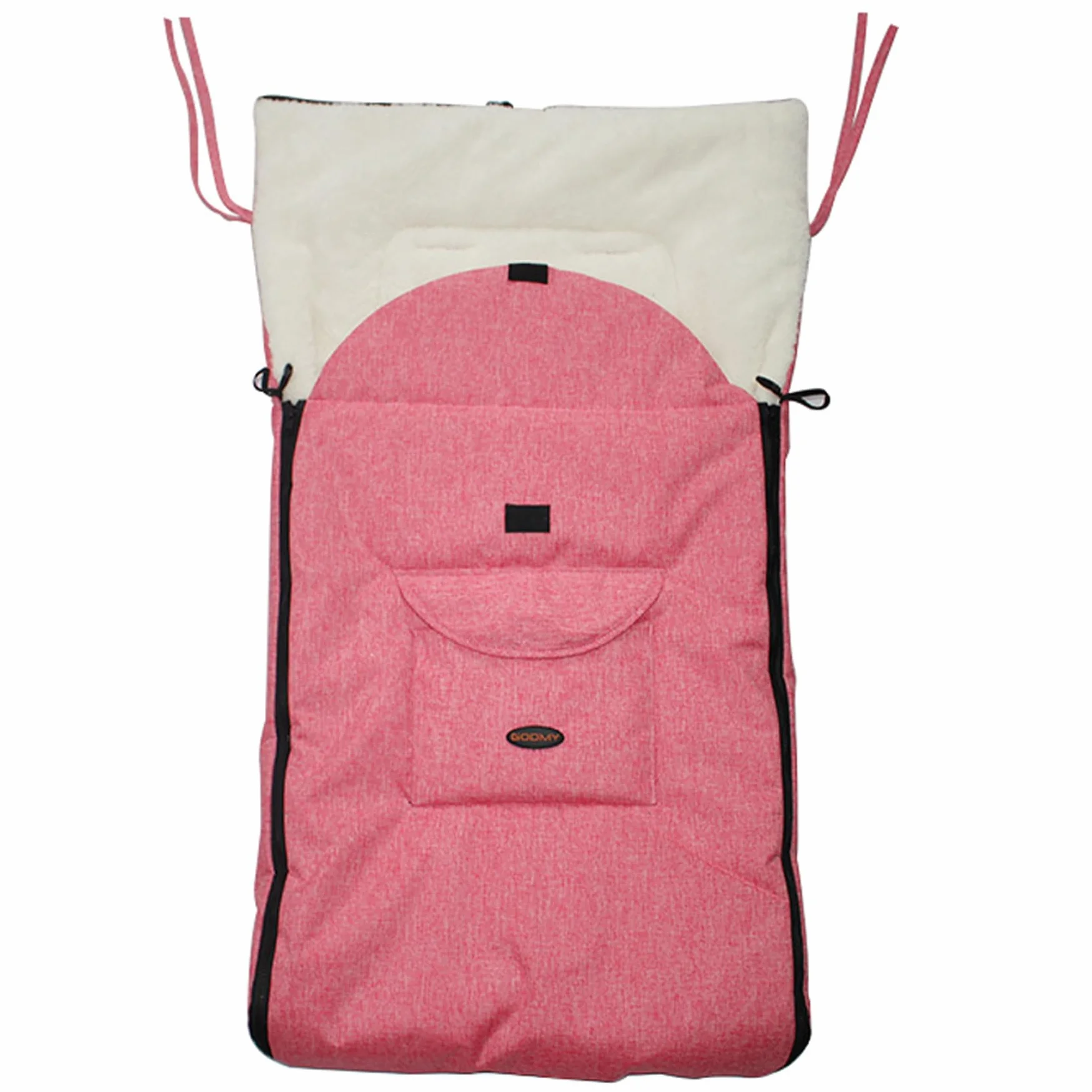 Sacco Coprigambe Per Passeggino, Sacco Nanna Per Passeggino Caldo Invernale 93x43 cm Con Fodera In Peluche E Tasca, Nanna Universale Per Per La Stagione Fredda All'aperto