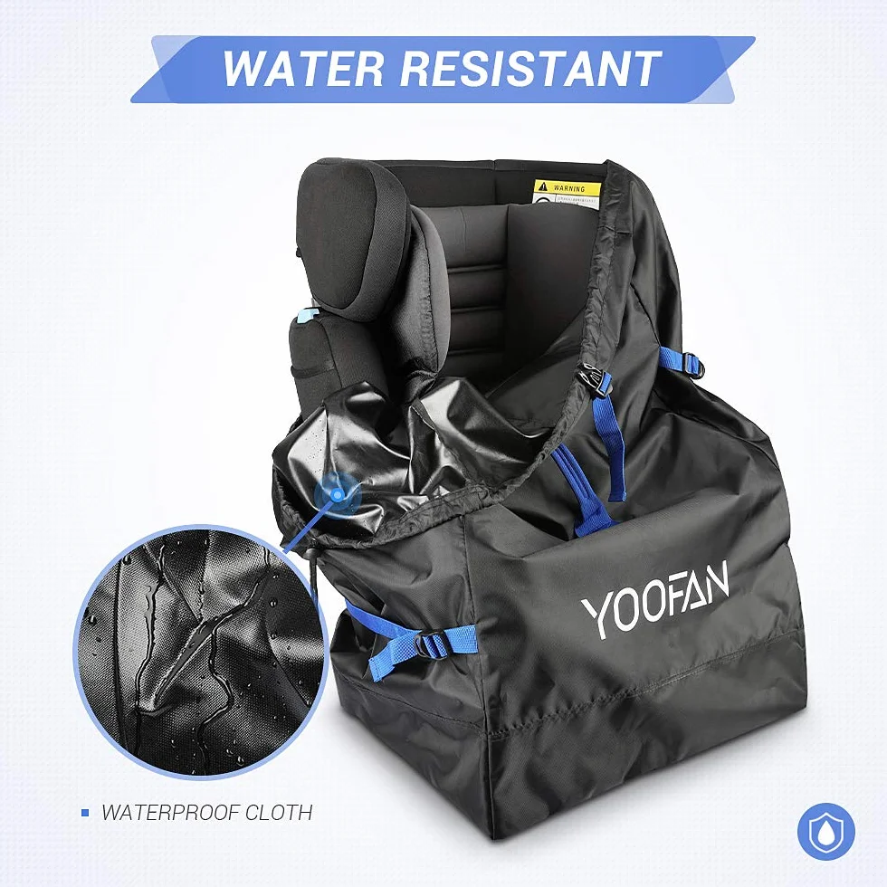 YOOFAN Sacca Porta Passeggino-Impermeabile Borsa Viaggio, per Aereo con ID Finestra, Cinghie a Manoa e Tracolla Regolabile- Perfetta Seggiolino Auto Passeggino