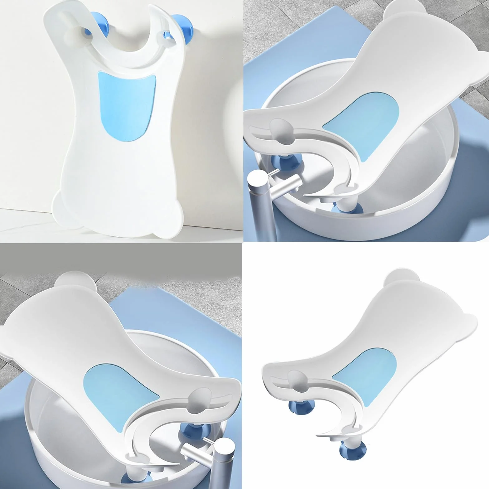 Portatile Neonato Bagno Rapido Bambino Glutei Strumento di Lavaggio per Contatore Lavandino Vasca Da