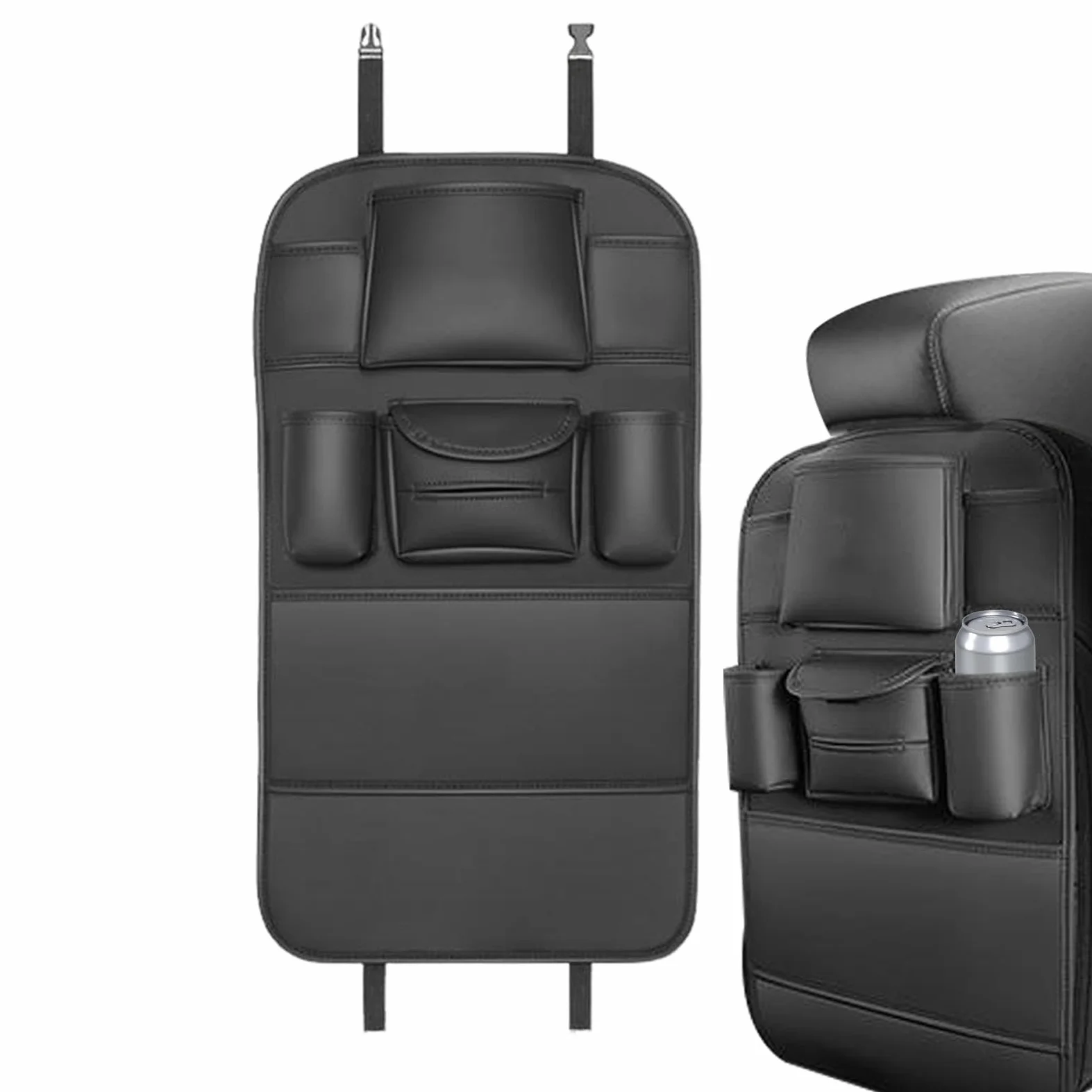 Organizzatore Posteriore Sedile Auto Tasca Impermeabile Archiviazione | Organizzatore da Auto per Sedile Posteriore per SUV Furgone Viaggio Campeggio Avventura e Percorso Lungo