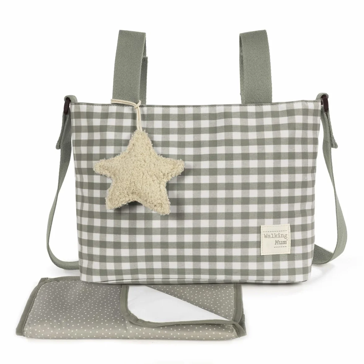 Walking Mum BORSA CROSSBODY CAETANA STONE, Verde