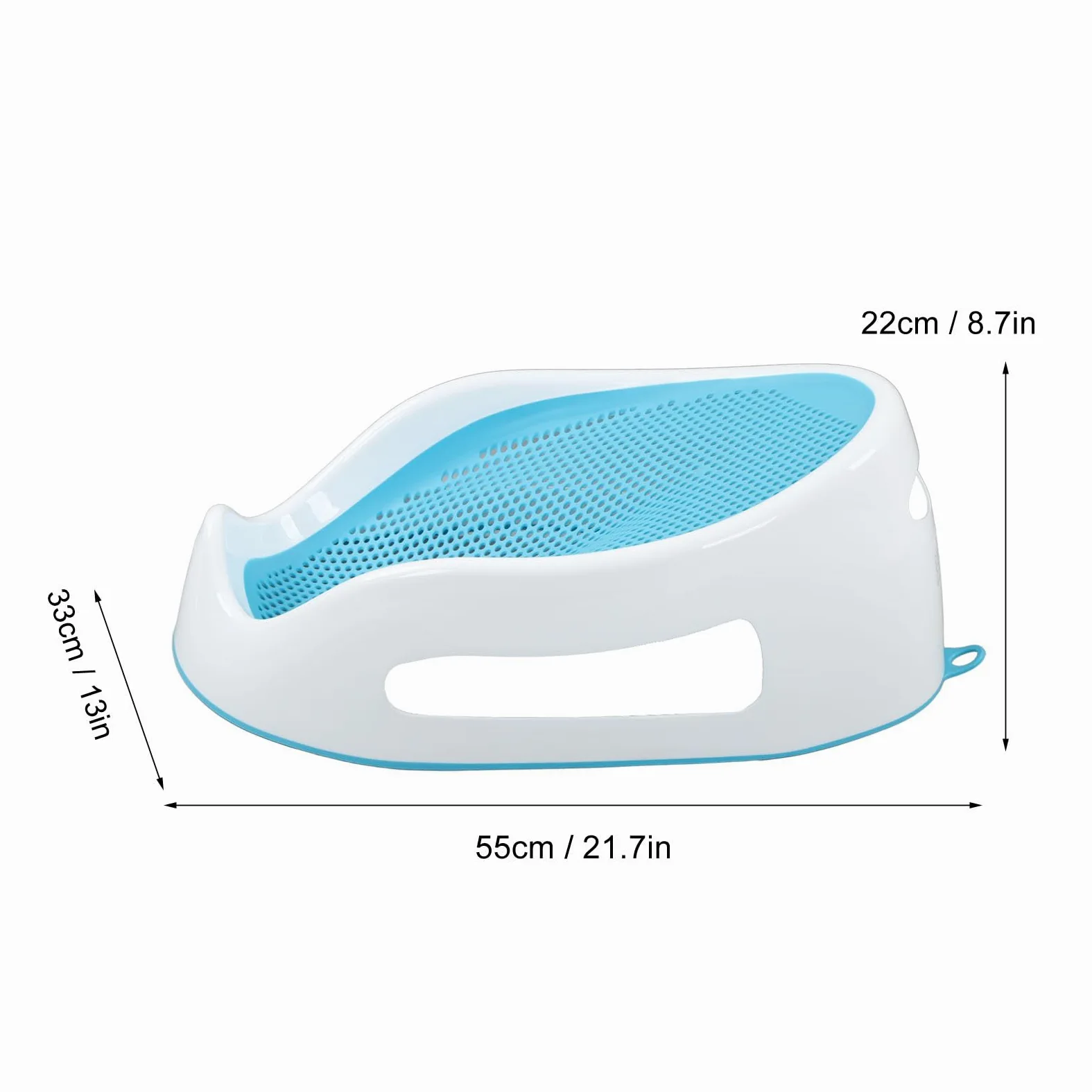 Supporto per Bagnetto, Supporto per Bagnetto in Silicone Morbido TPE, Supporto per Vasca da Bagno per Vasca da Bagno, Staffa di Supporto Sdraiata Comoda e per Neonati