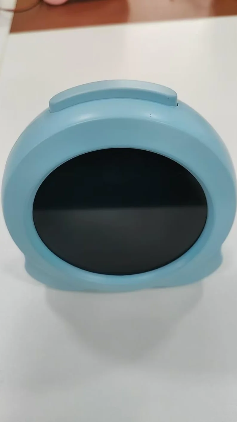 Sveglia per bambini, display a LED con sole e luna, con giorno e data, OK to Wake Clock con luce notturna, per bambini e bambini, regalo per ragazzi e ragazze (blu)