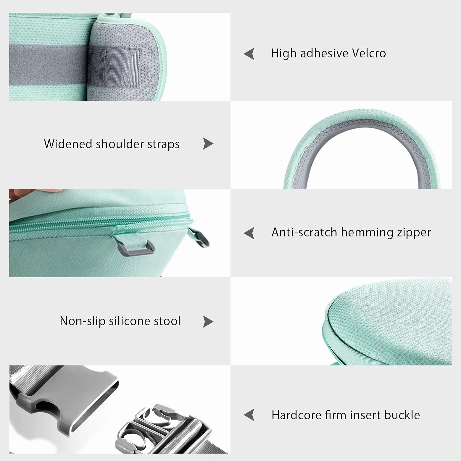 SONARIN Marsupio Neonati Ergonomico con Sedile,Puro Cotone Portantina Leggero e Traspirante per Bambini da 0-36 Mesi,Approvato da Standard di Sicurezza,Multiposizione,Fino a 30 KG(Grigio)