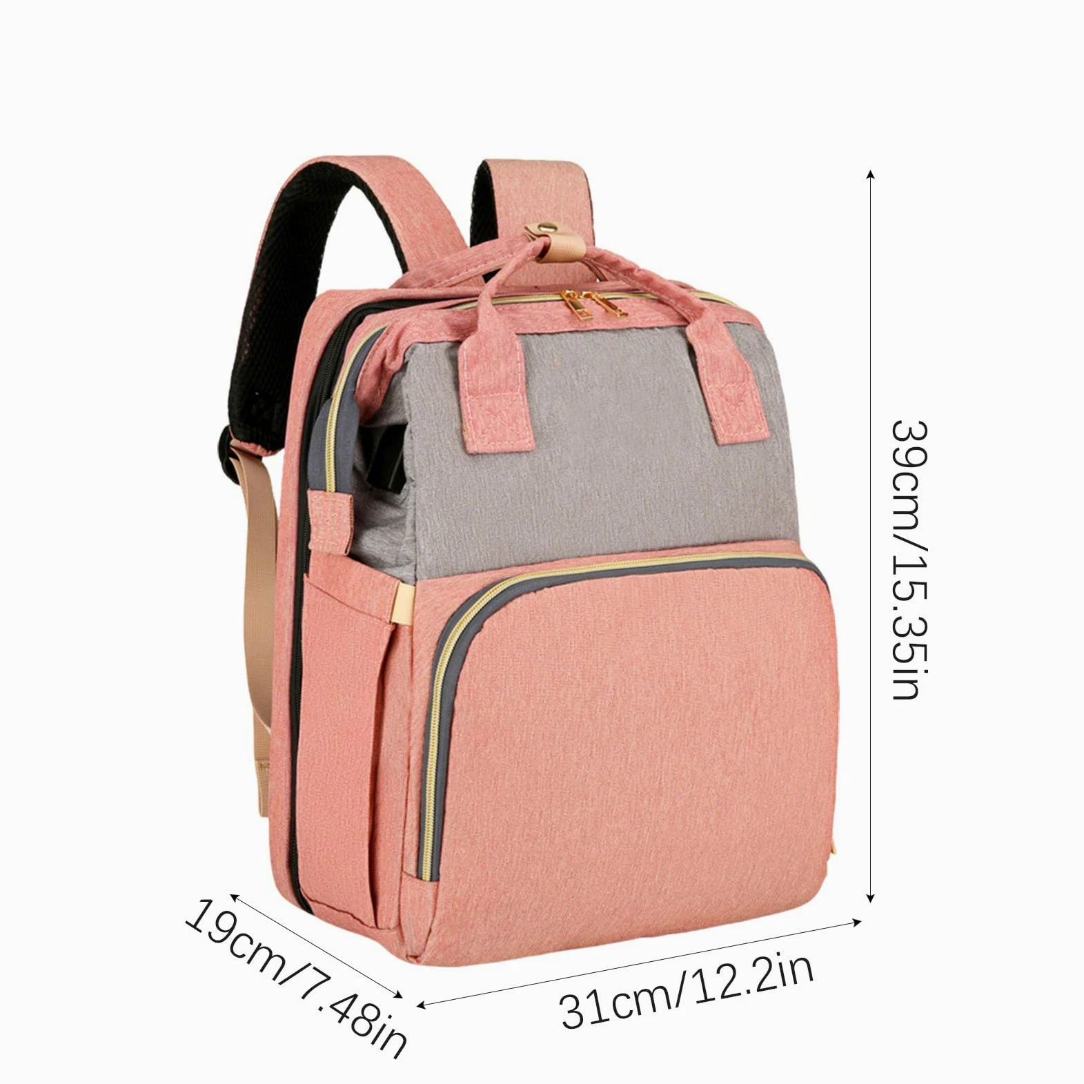 Zaino Cambio Bambino | Impermeabile Per Accessori Puercultura,Grande Capacità Leggero Per Abbigliamento, Giocattoli e Biberon da Viaggio