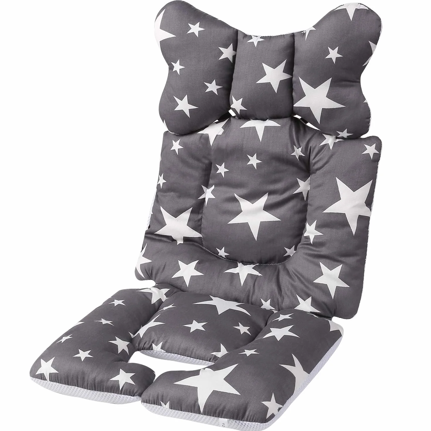 Cuscino Passeggino Universale,Cuscino Riduttore Passeggino,Cuscino Riduttore per Ovetto,Copriseduta per Passeggino Cotone,Materassino Passeggino,Traspirante per Passeggino Universale