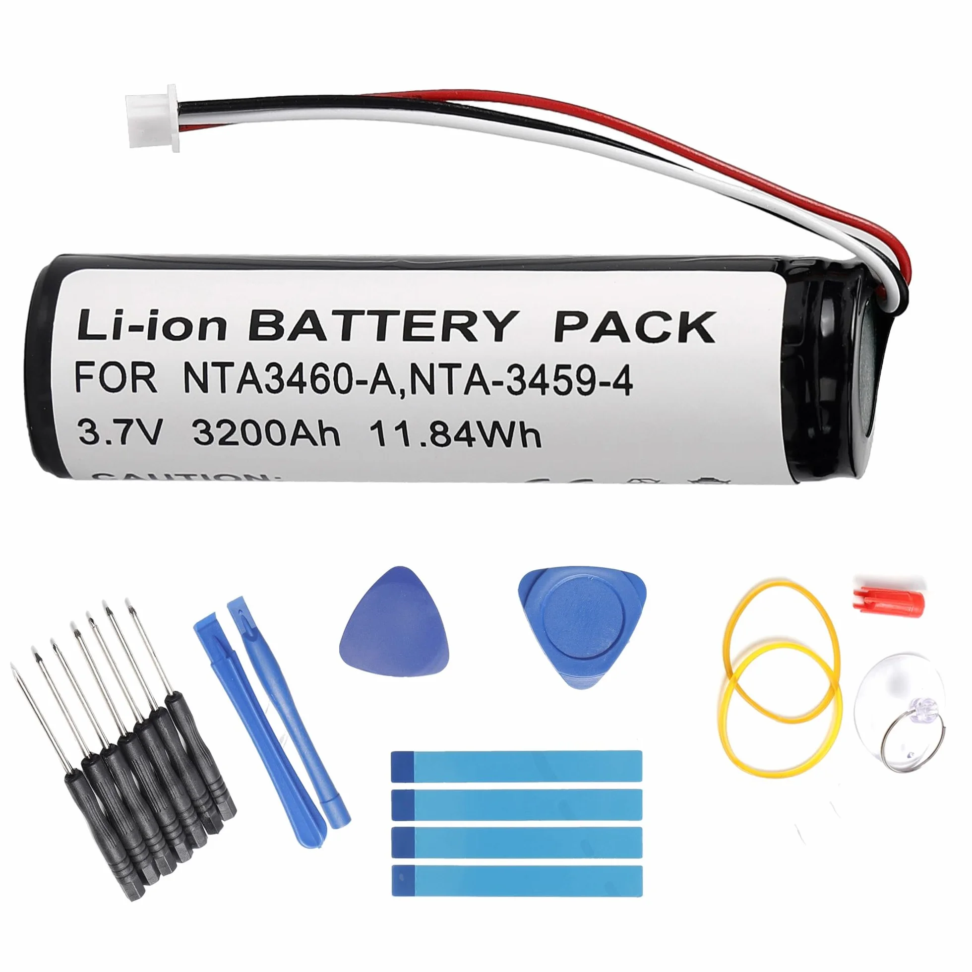 3200 mAh 3,7 V Batteria Compatibile con Philips Avent SCD620 SCD620/26 SCD625 SCD630 SCD630/26 SCD630/37 SDC620 SDC630,NTA3459-4 NTA3460-4 Monitor Baby Litio-I-4 ON Batteria