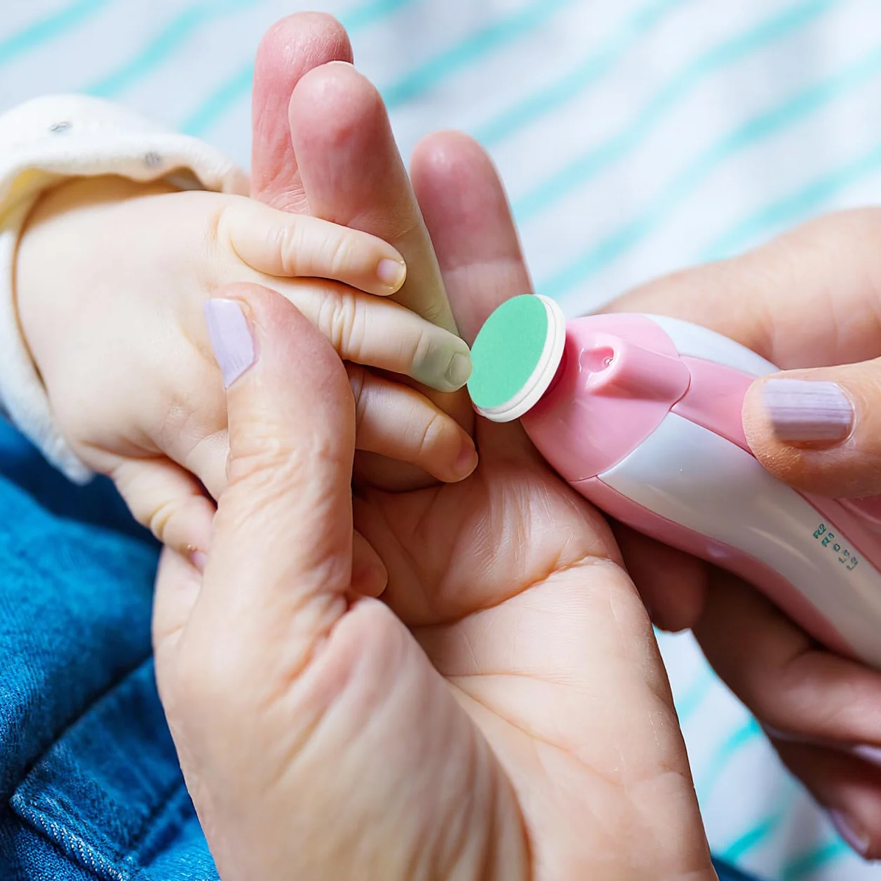 Housoutil cuscinetti elettrici di ricambio per tagliaunghie adatti per teste tagliaunghie per bambini 12 mesi in su, per lime per unghie standard per bambini