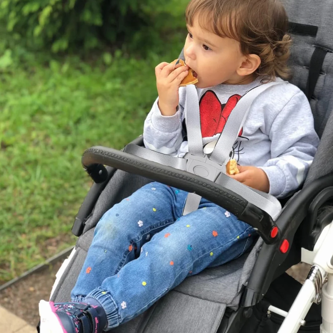 1Pcs Cinture Universali per Seggiolone Cinghie per Seggiolone a 5 Punti, Regolabile Cintura di Sicurezza per Bambini per Seggiolino Cinghie Passeggini per Bambini Regolabile Cintura di Sicurezza