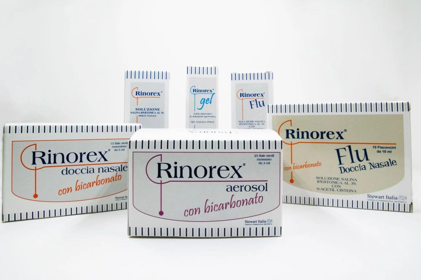 RINOREX GEL SPRAY 20G, Spray Nasale, Soluziona Salina Ipertonica Con Acido Ialuronico, Spray Per Secchezza Nasale, Riepitelizzante